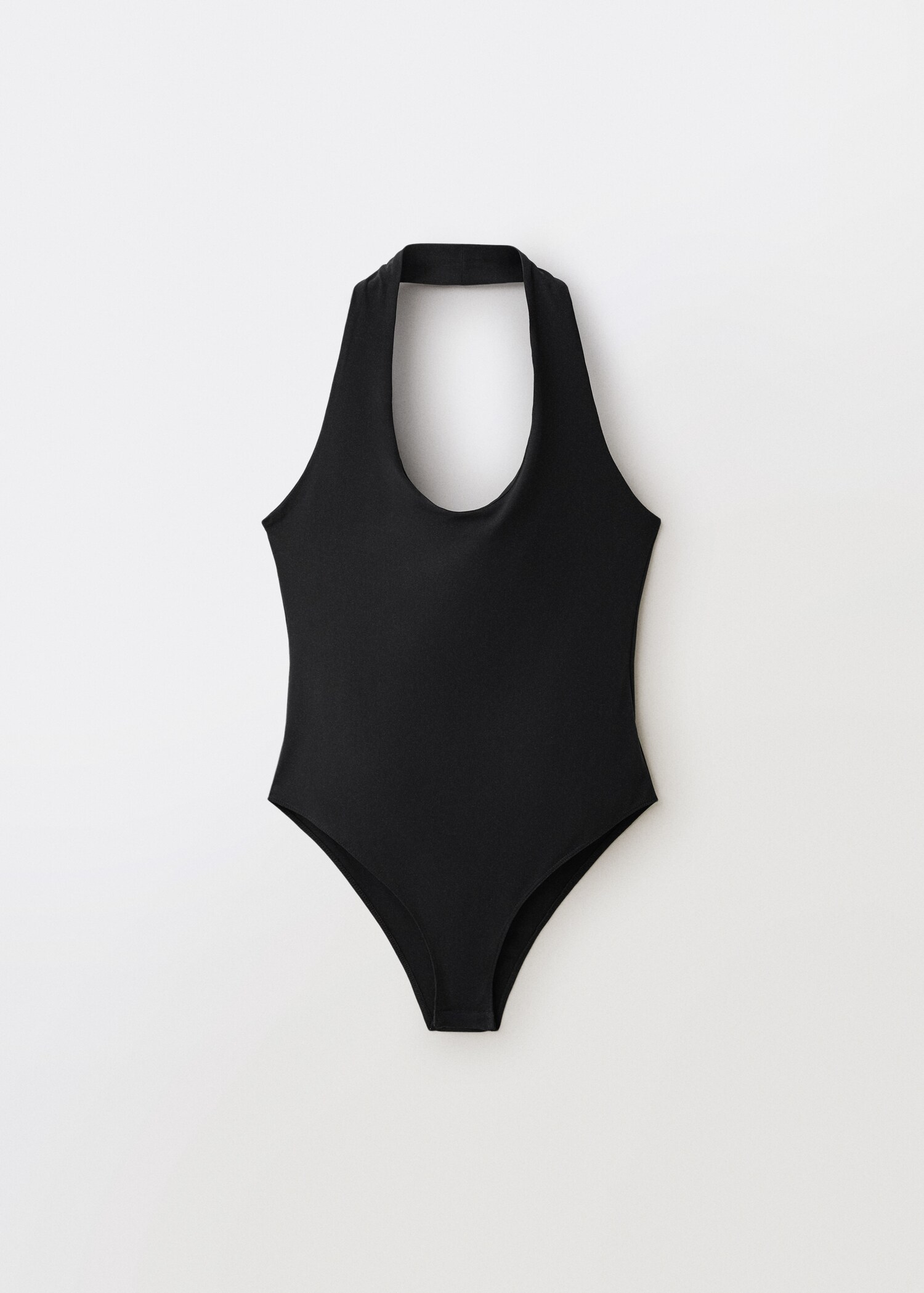 Body halter s odhalenými zády - Zboží bez modelu