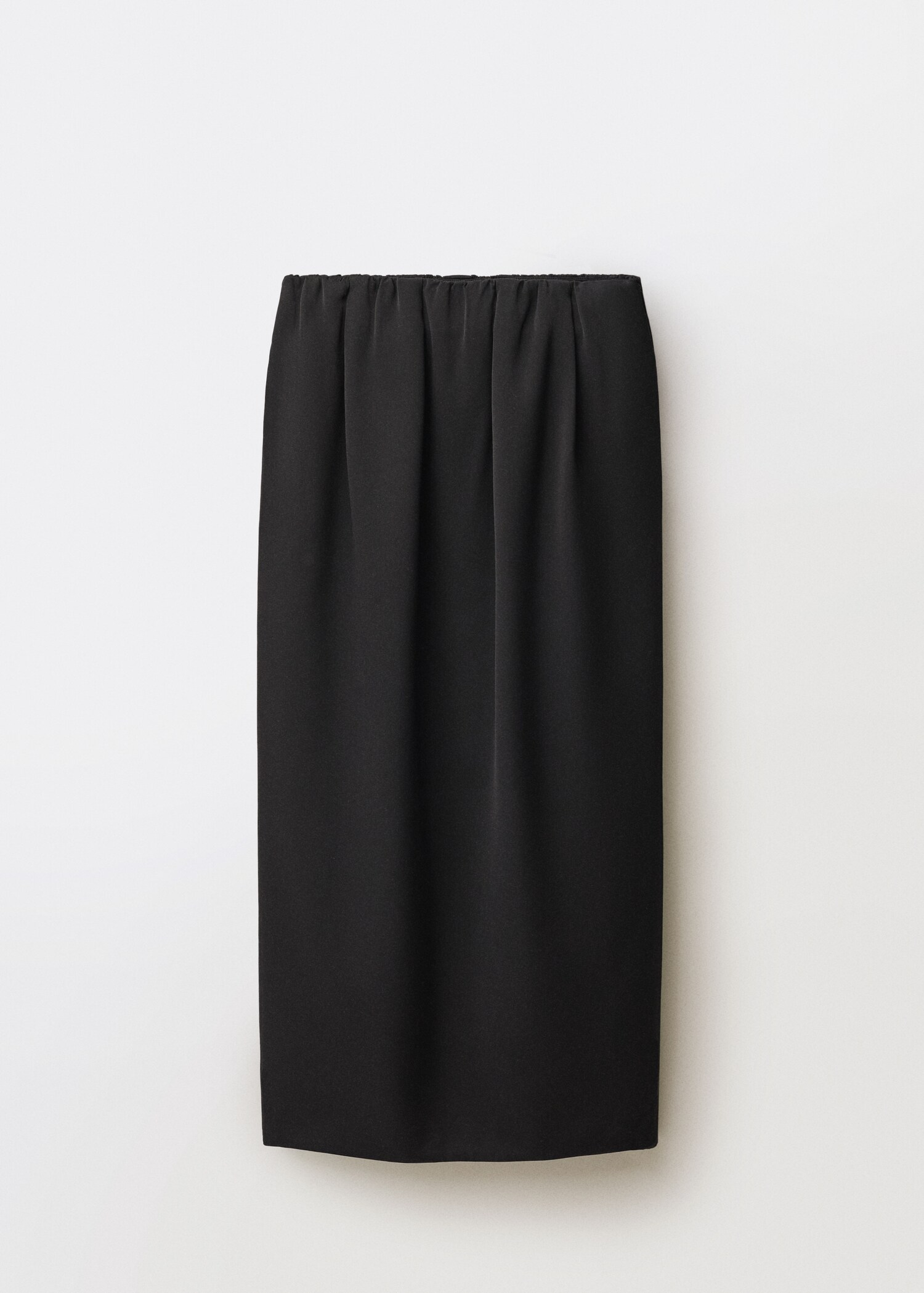 Straight gathered skirt - Article without model