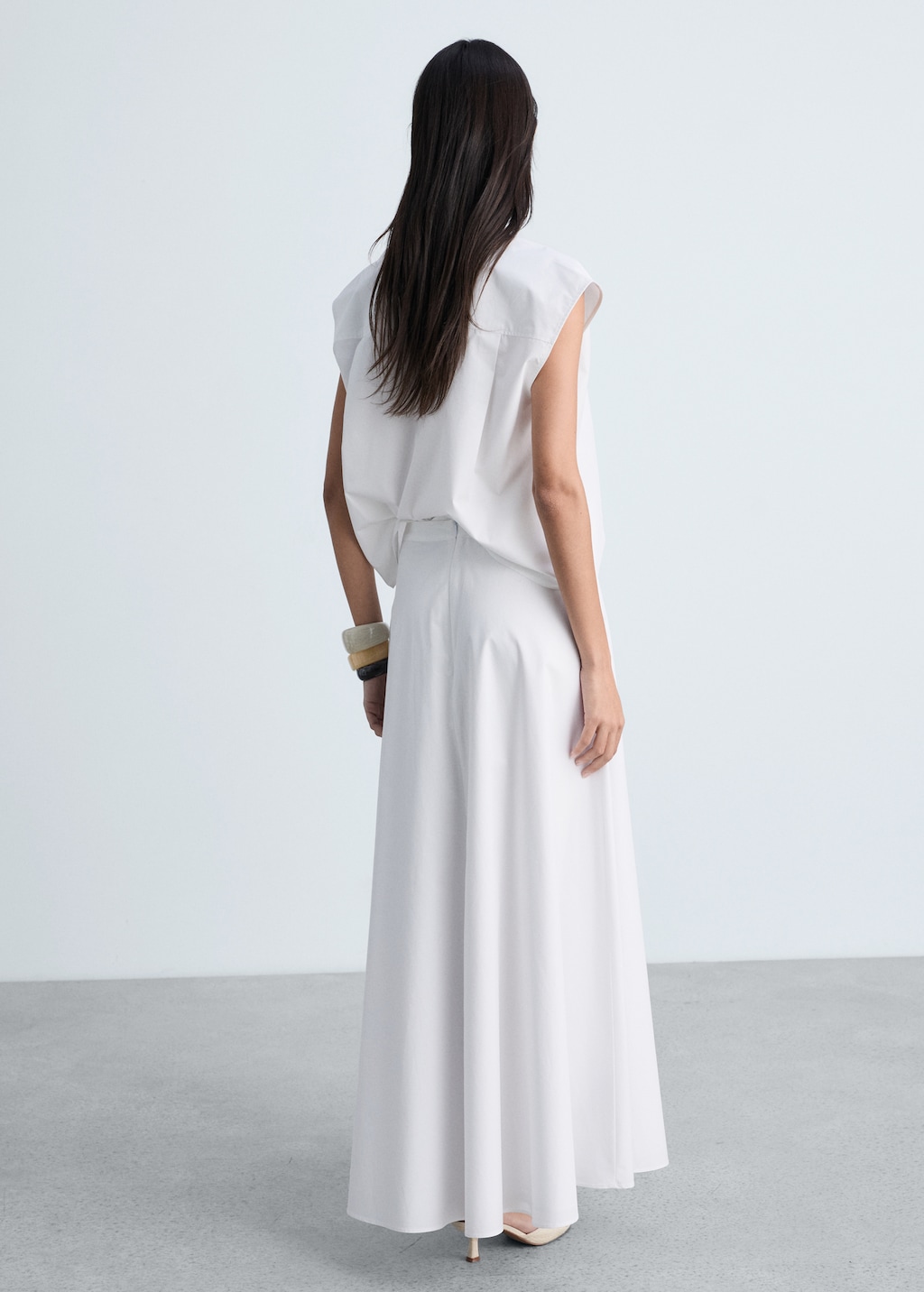 ◎mangomanyplease◎ HEPBURN FLARE SKIRT (2colors) Hepburn printed tutu skirt – remulia