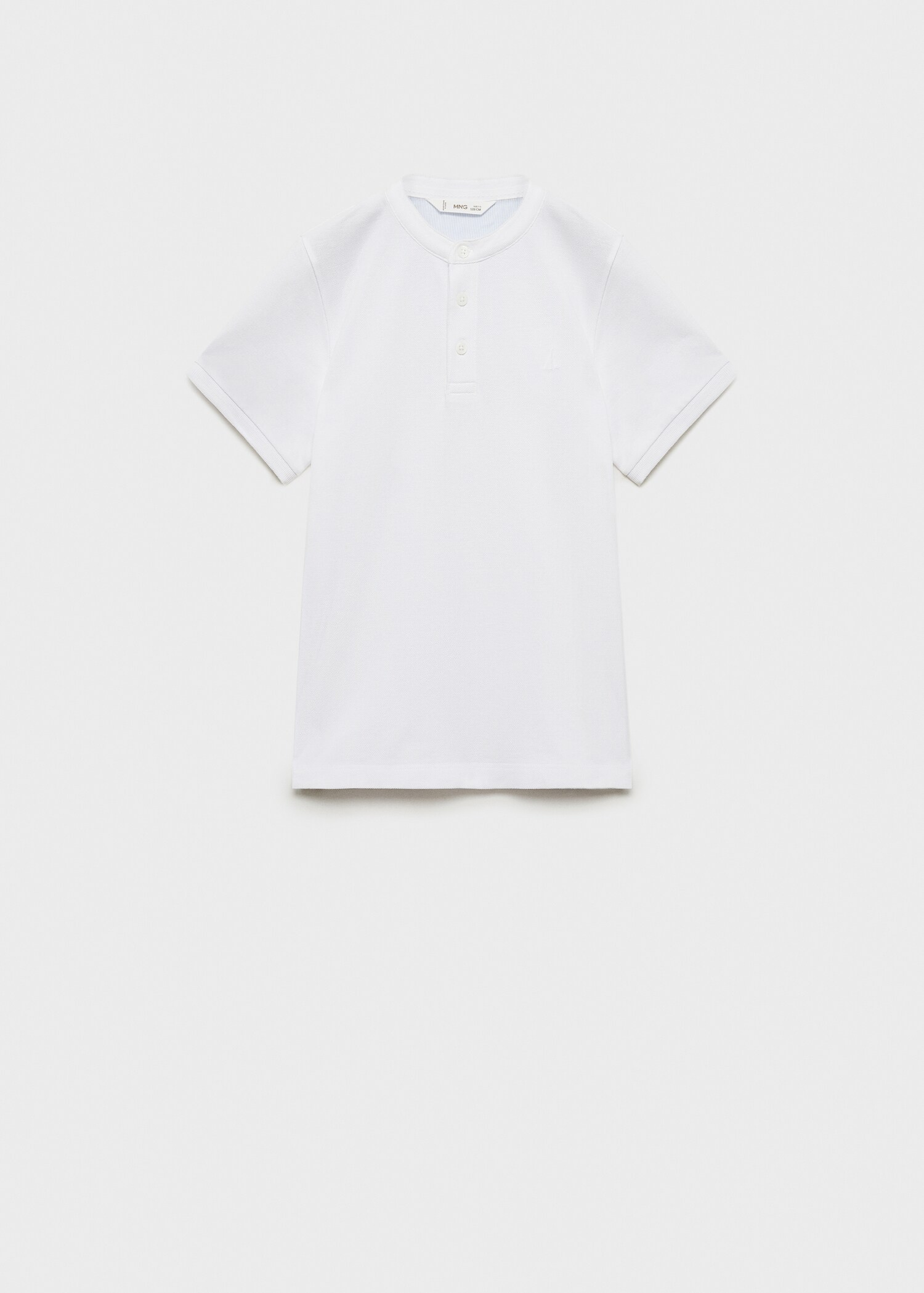Mao collar polo shirt - Article without model