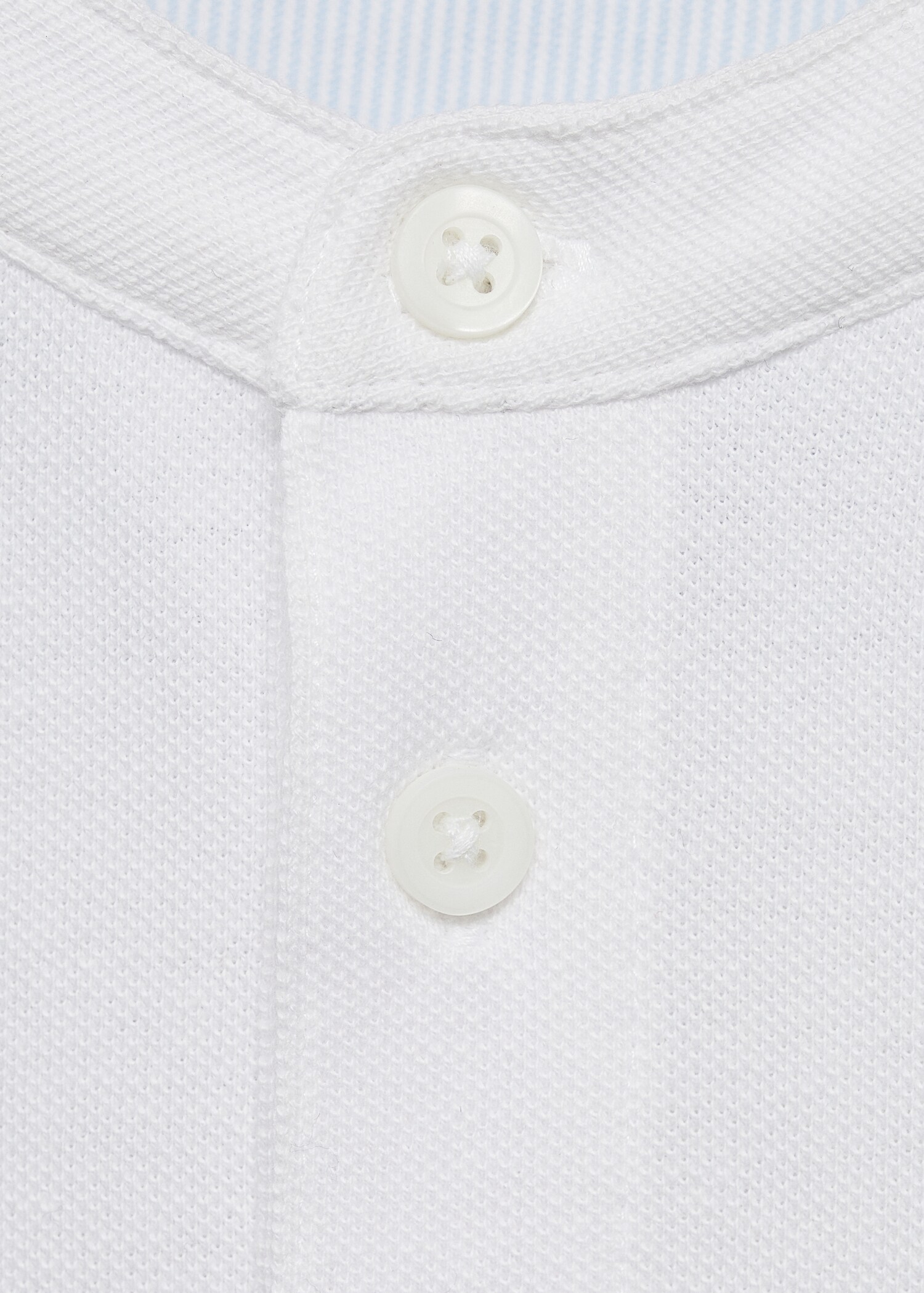 Mao collar polo shirt - Details of the article 8