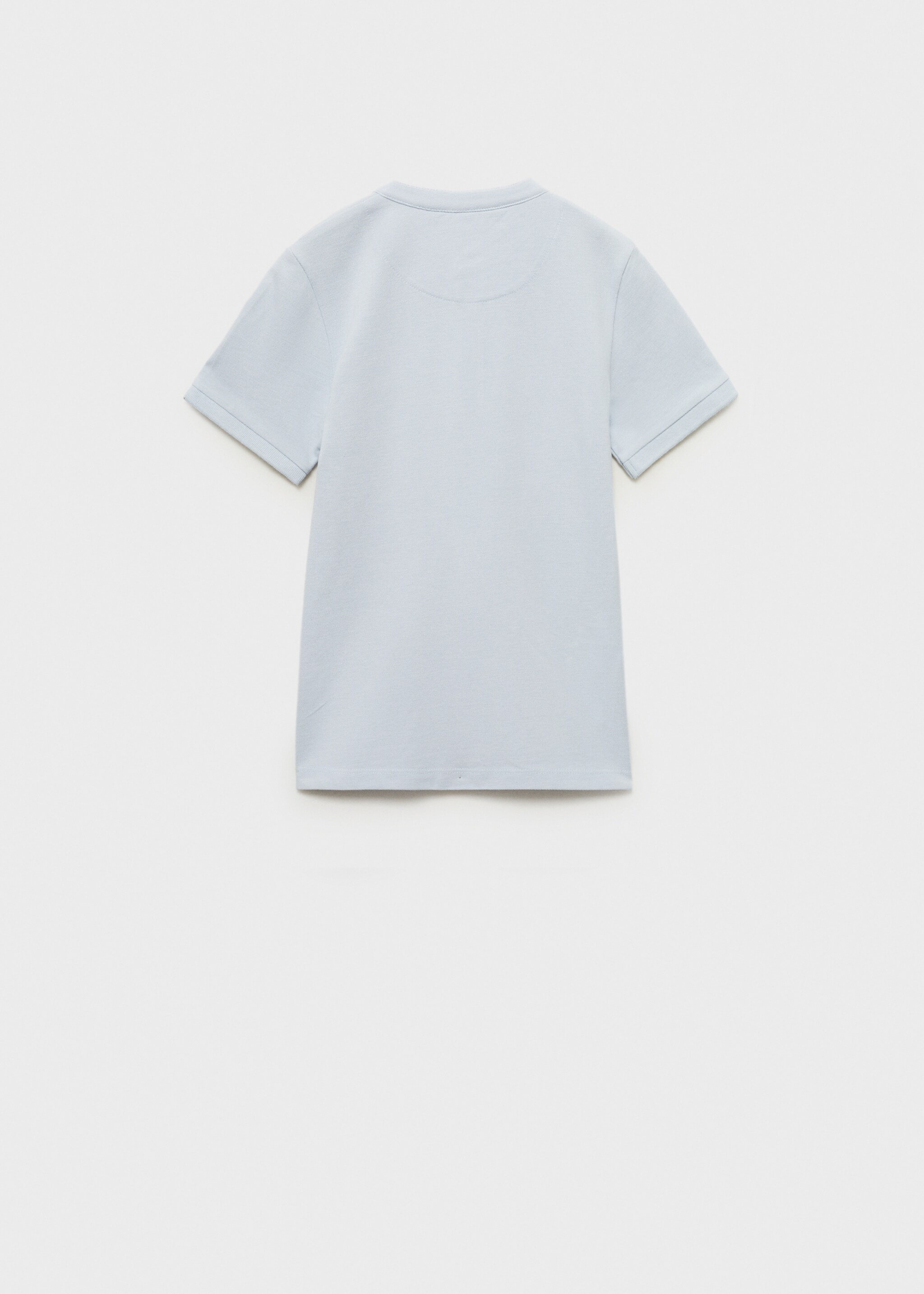 Polo cuello mao - Reverso del artículo