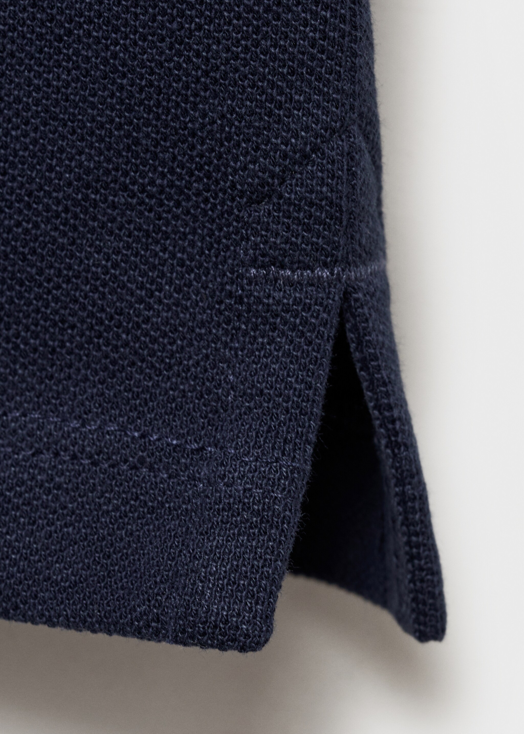 Mao collar polo shirt - Details of the article 0