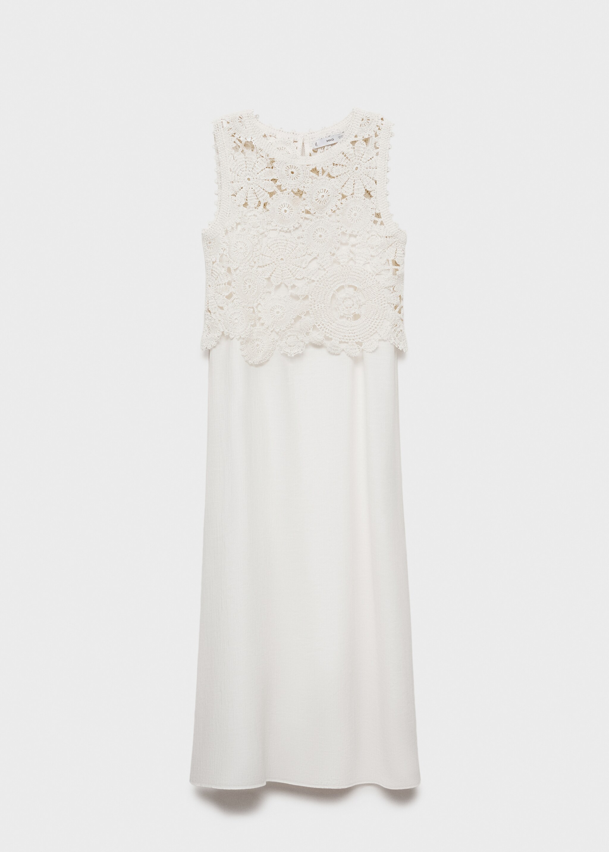 Vestito midi corpo crochet - Articolo senza modello