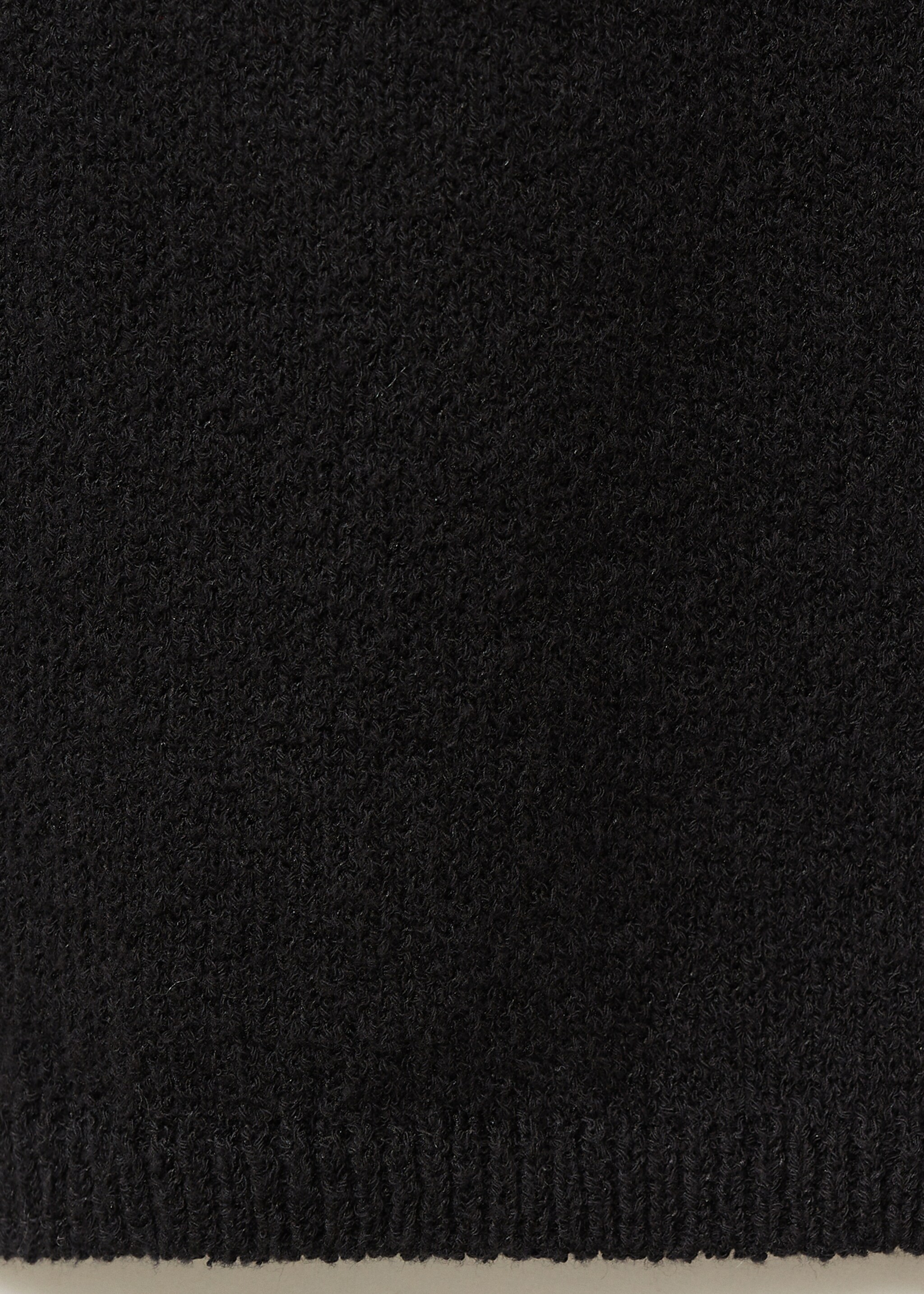 Fine-knit wideleg trousers - Details of the article 0
