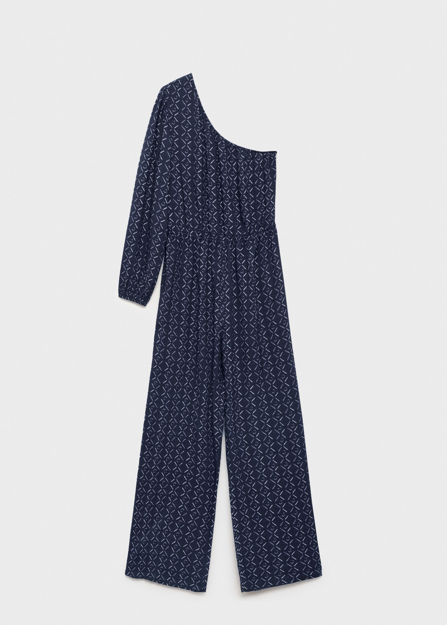 Asymmetric long jumpsuit - Article without model