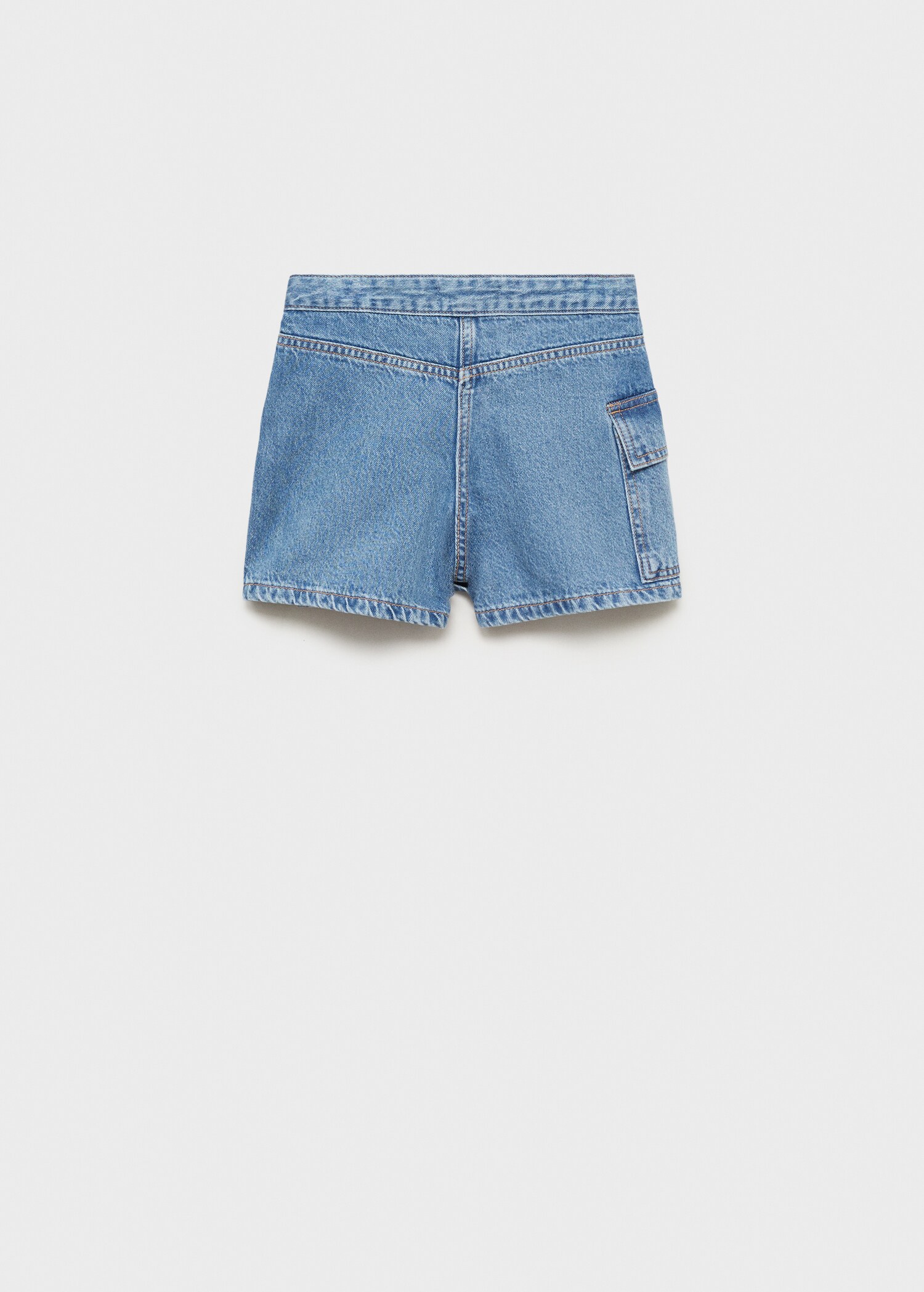 Jeans-Hosenrock - Rückseite des Artikels