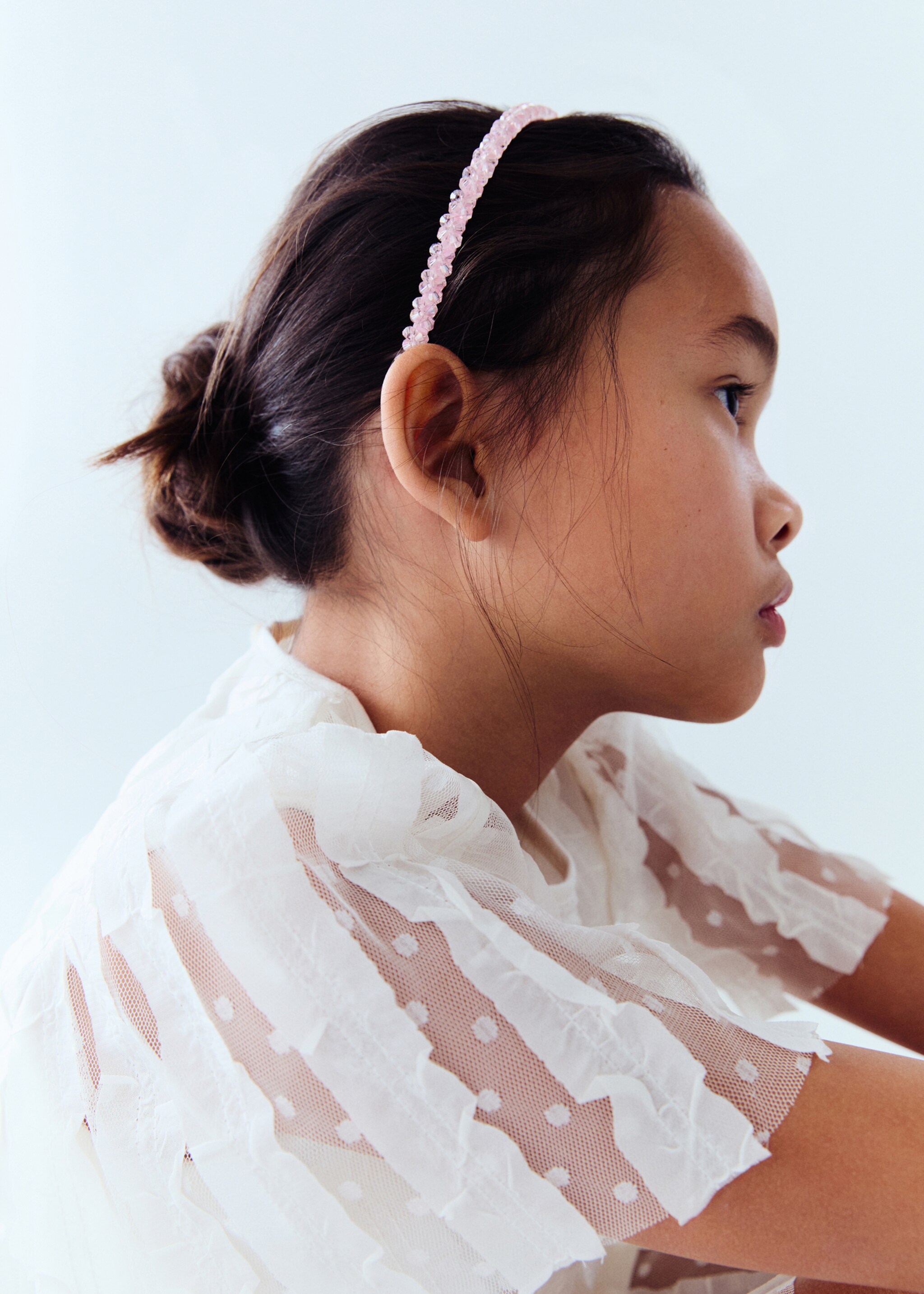 Faceted crystal hairband - Details of the article 5