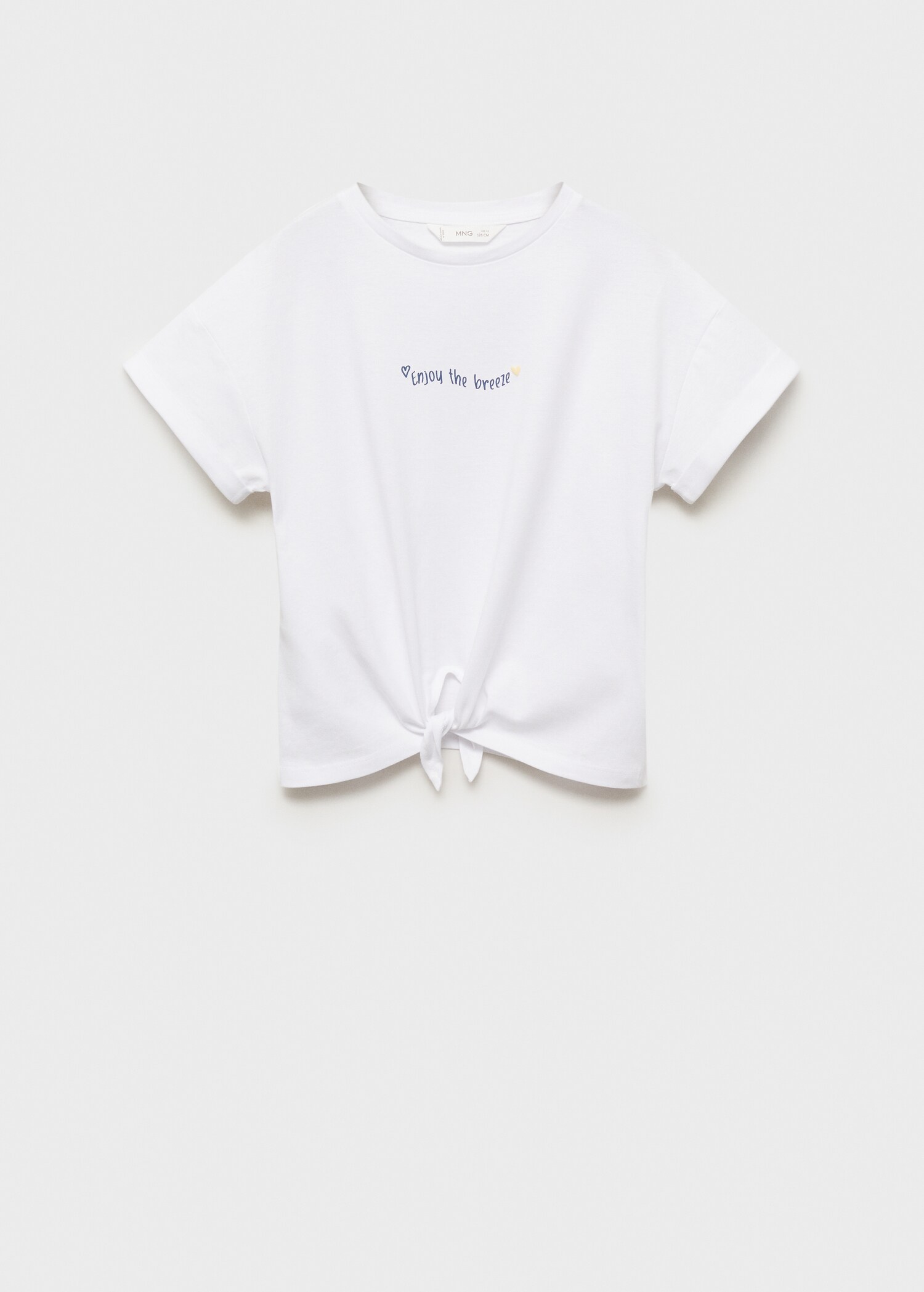 T-shirt imprimé nœud - Article sans modèle