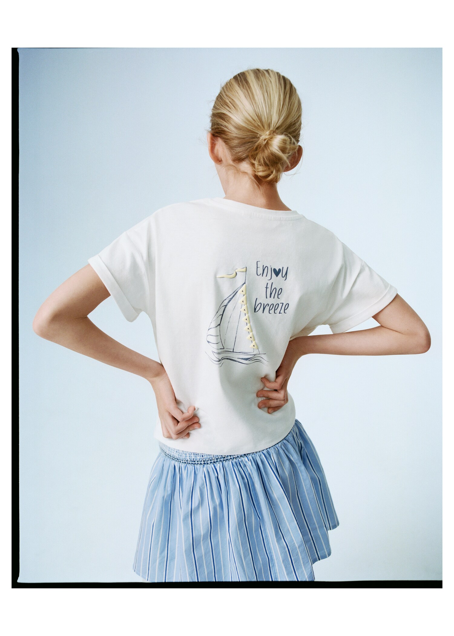 T-shirt imprimé nœud - Détail de l'article 5