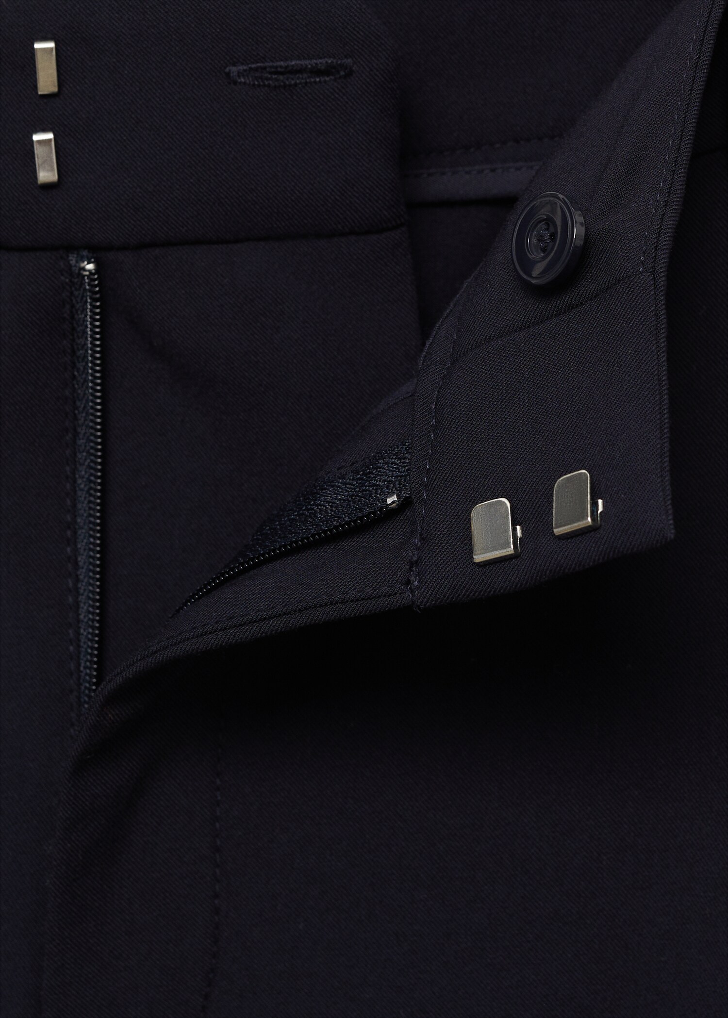 Straight-fit pleated trousers - Details of the article 8