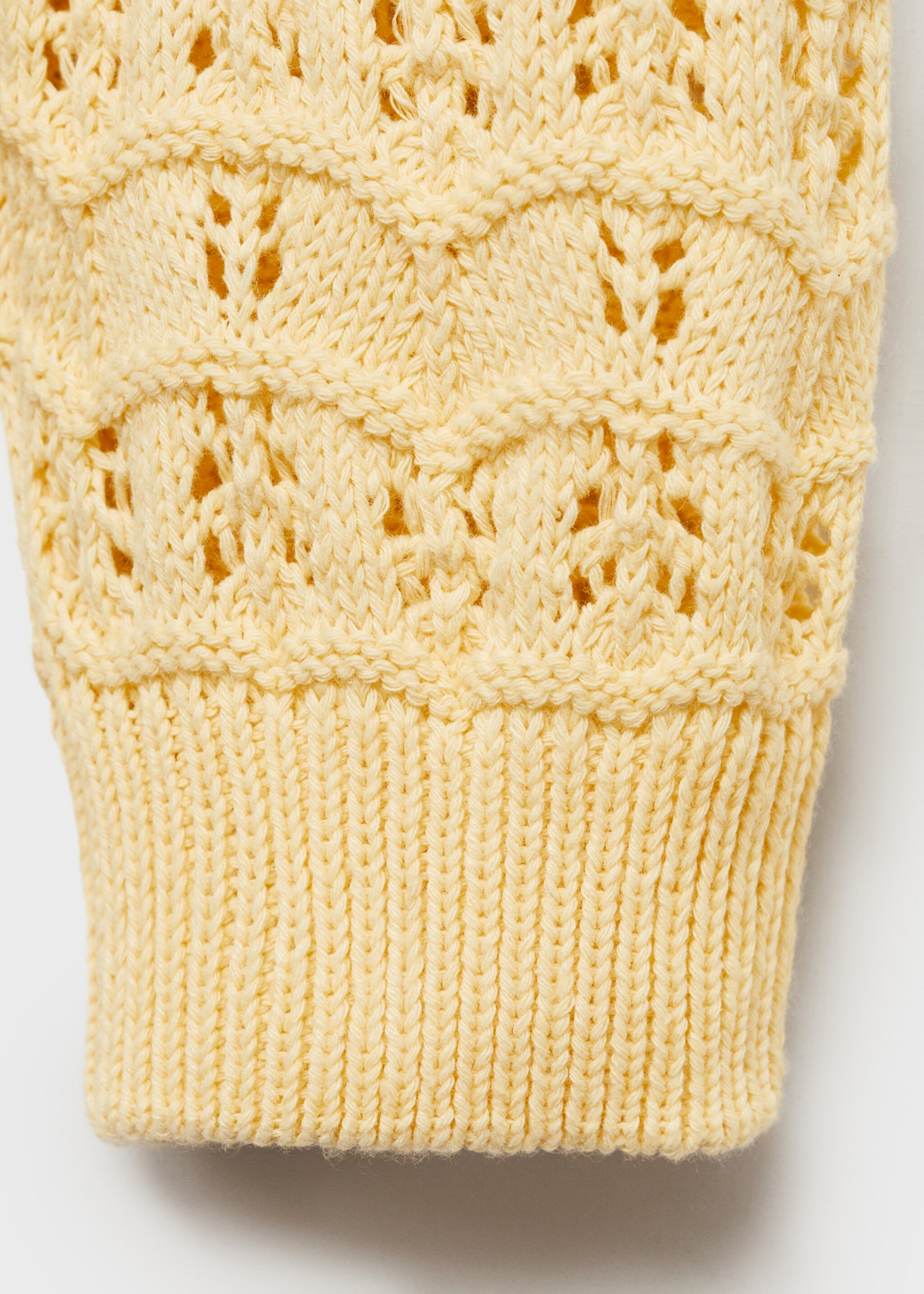 Openwork knit cardigan - Details of the article 0
