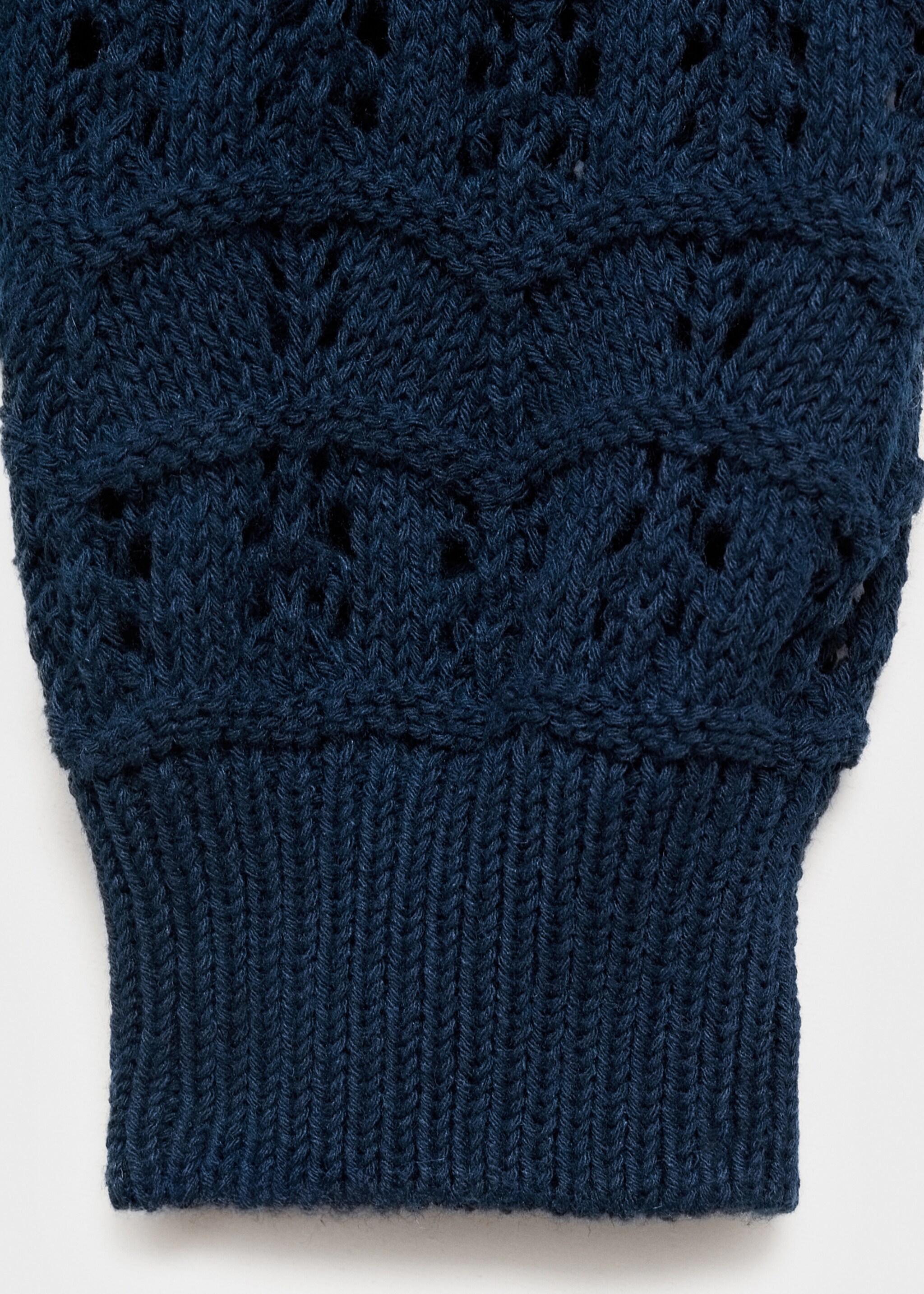 Openwork knit cardigan - Details of the article 0