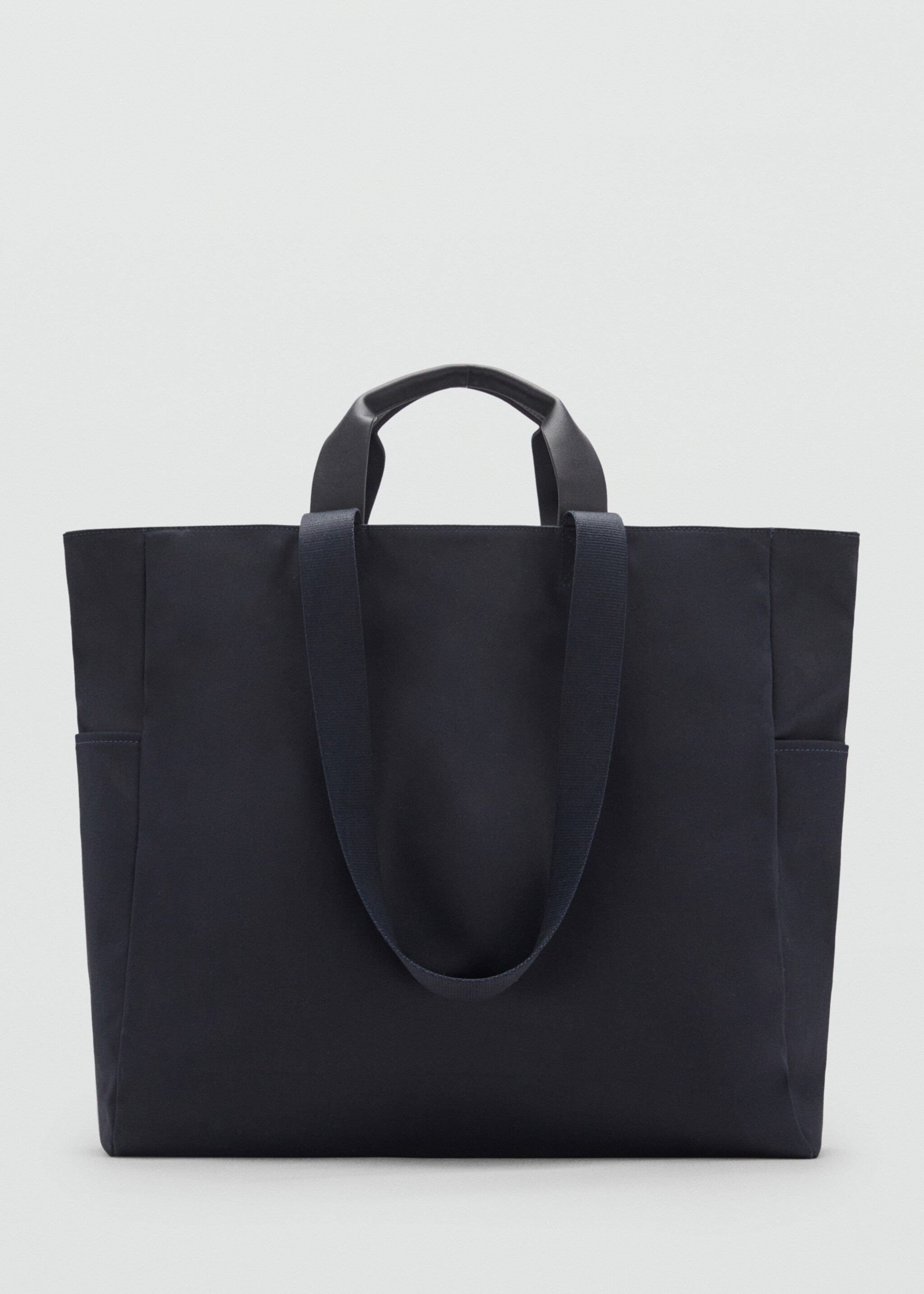 Cotton tote bag with pockets - Article without model