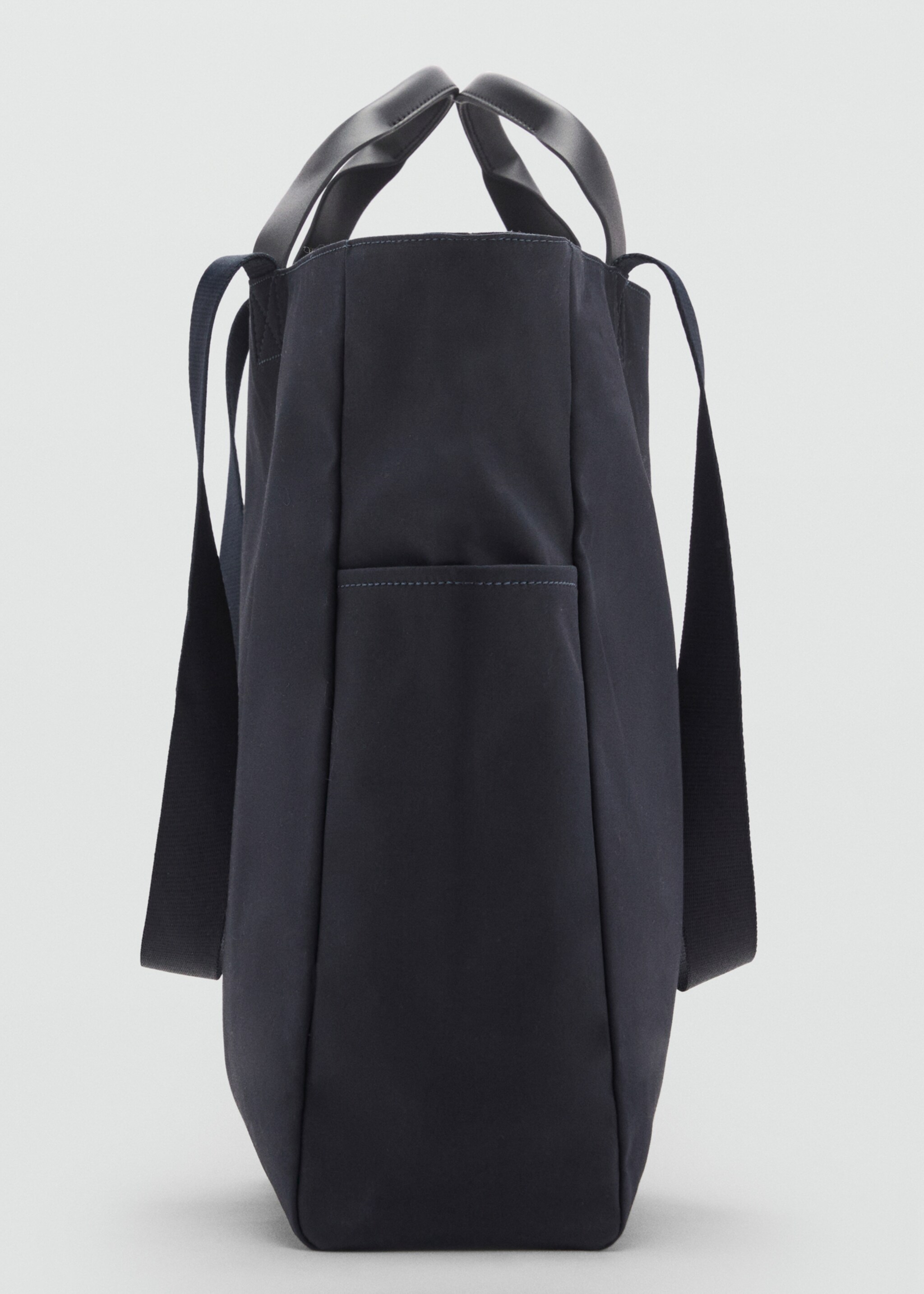 Cotton tote bag with pockets - Details of the article 1