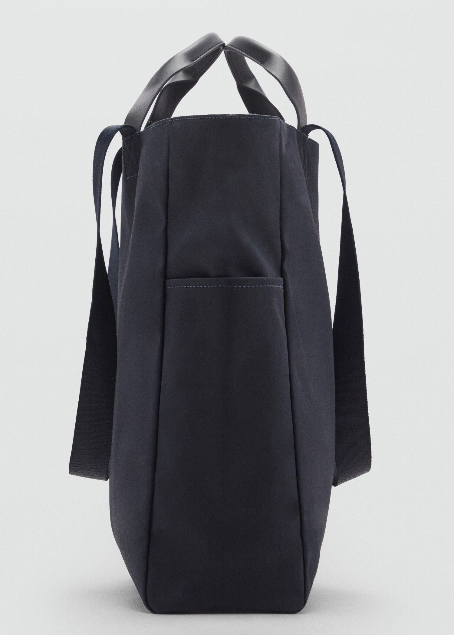 Cotton tote bag with pockets - Details of the article 1