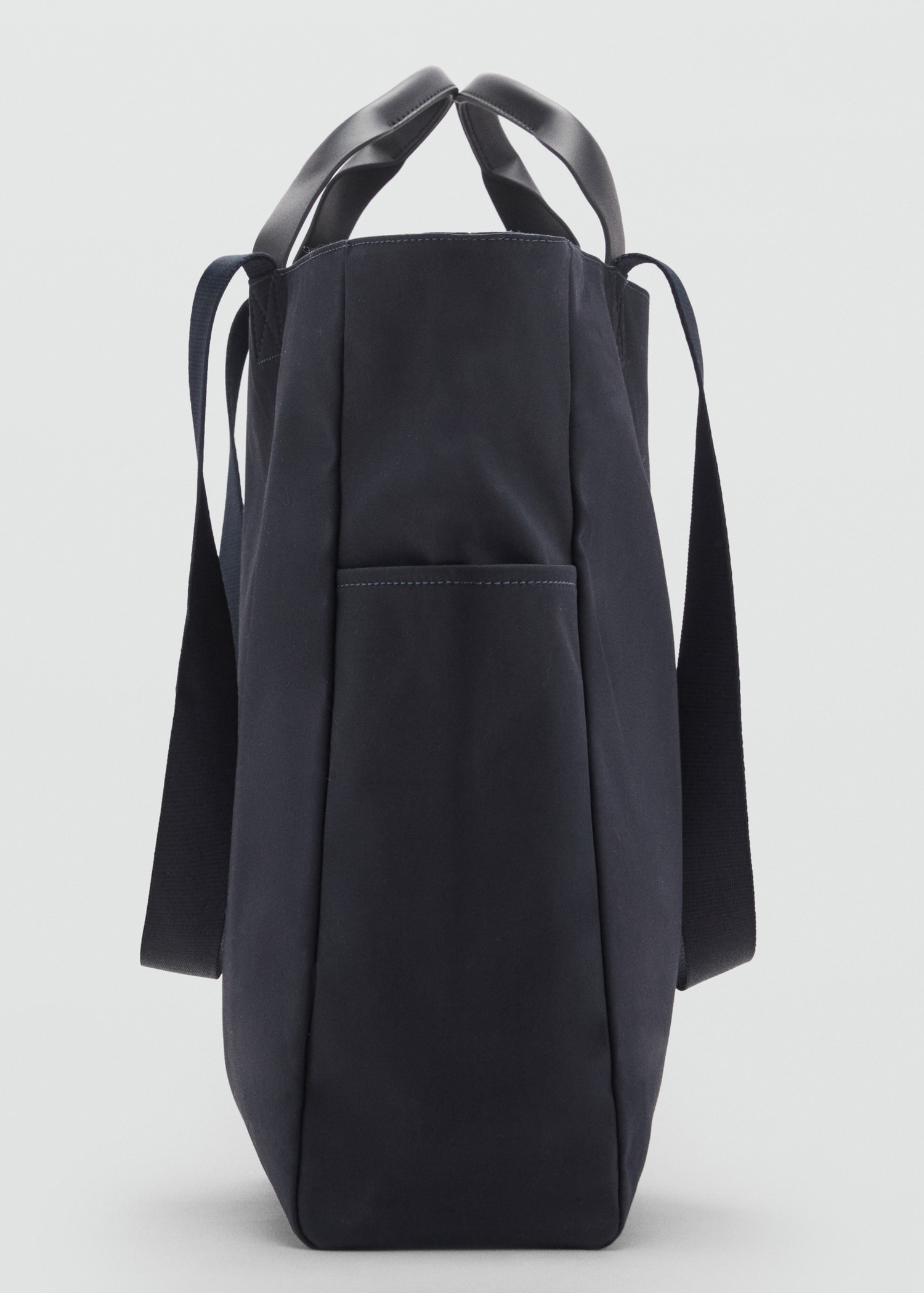 Cotton tote bag with pockets - Main Image