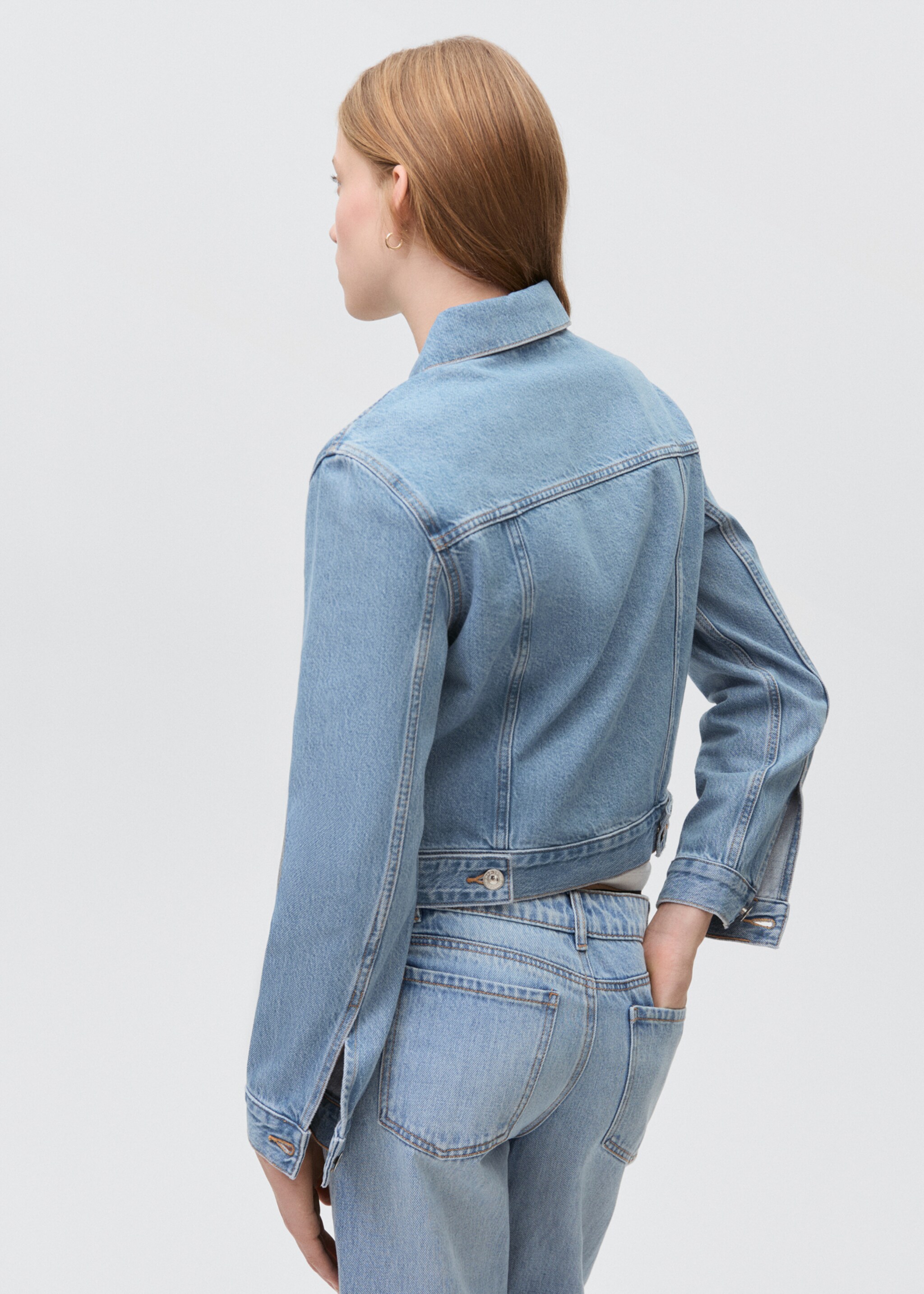 Blouson en jean - Verso de l’article