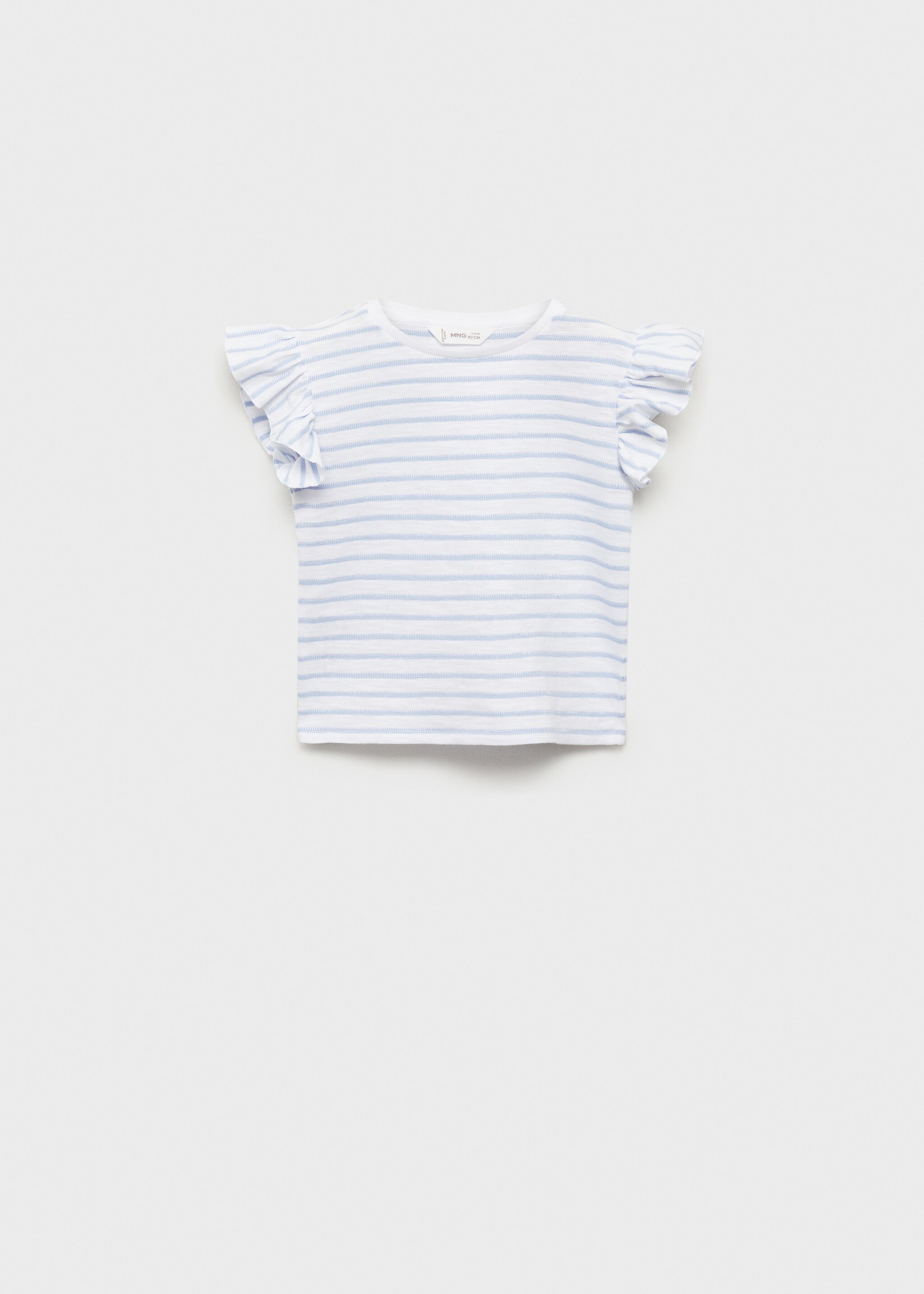 Gestreiftes T-Shirt aus 100 % Baumwolle - Artikel ohne Model