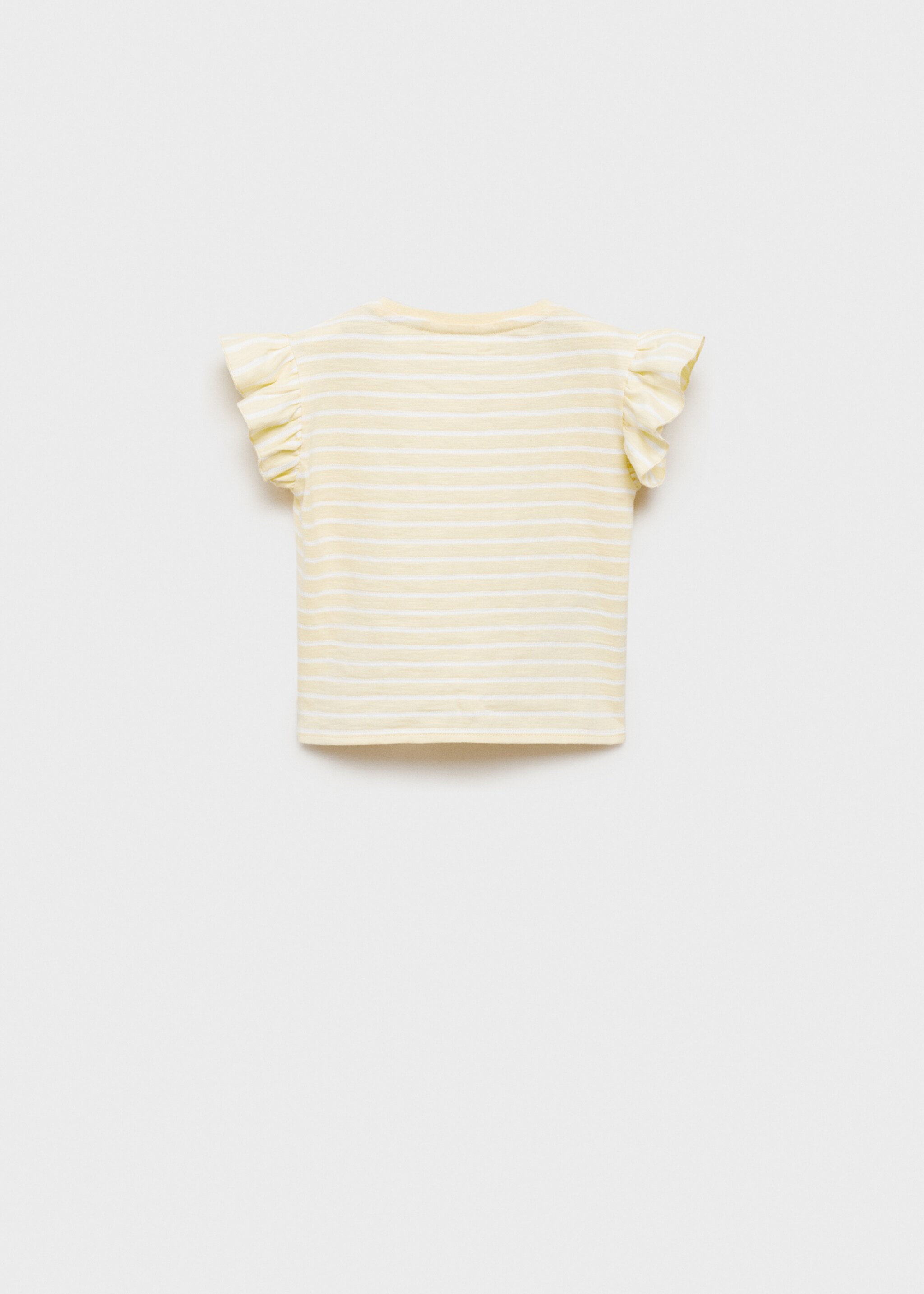 Camiseta 100% algodón rayas - Reverso del artículo