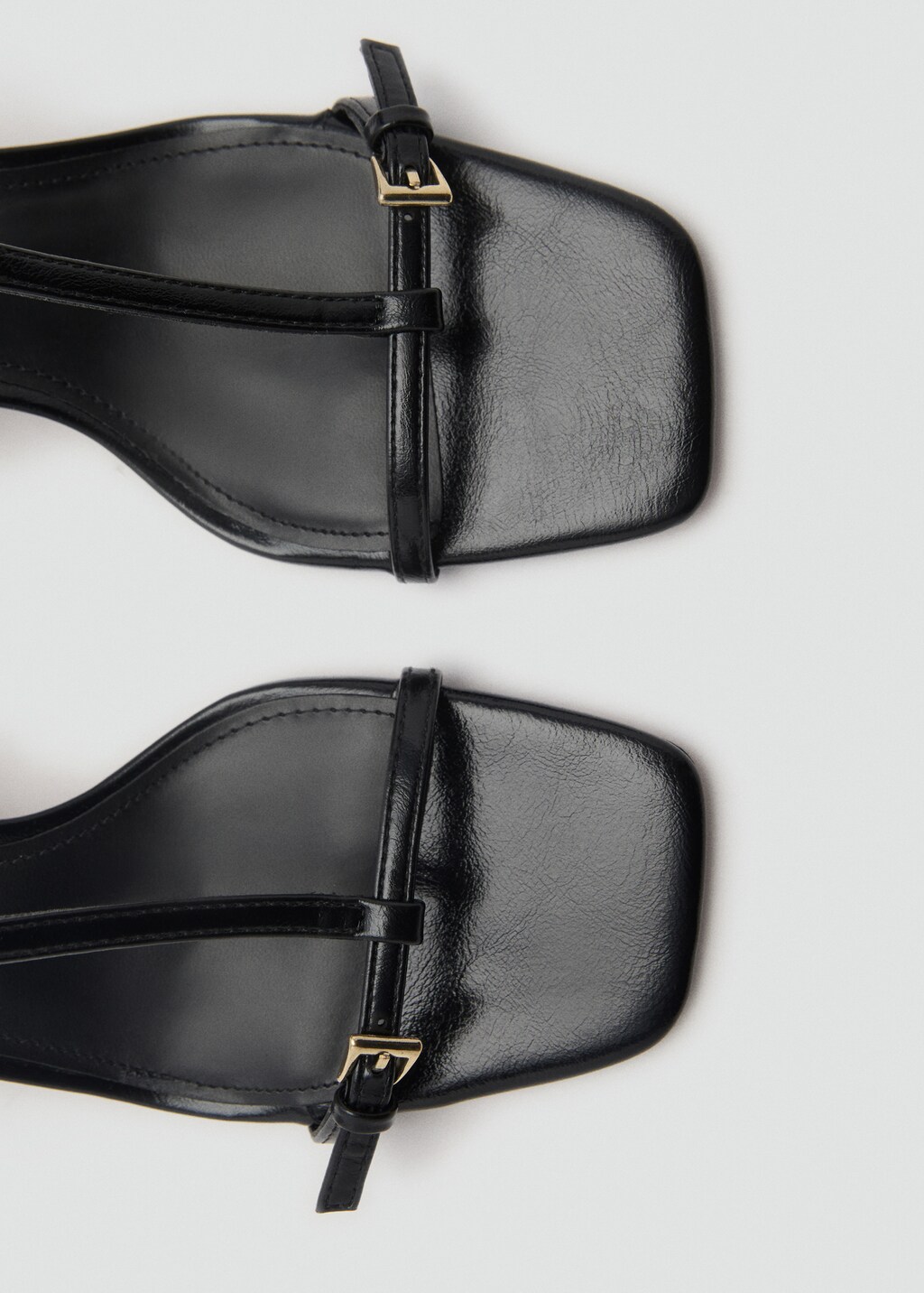 High-heeled sandals with buckle straps - Women | MANGO USA