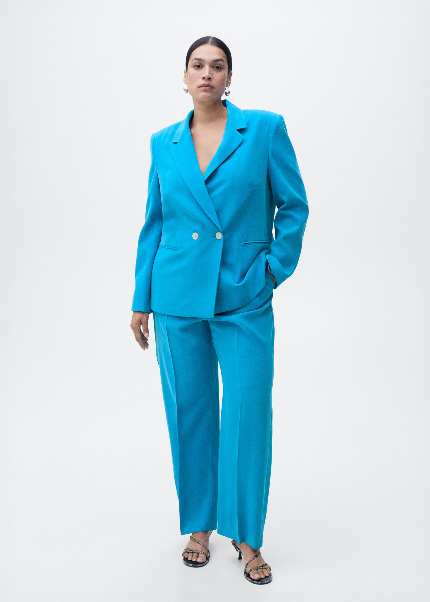 Blazer costume droit - Détail de l'article 3