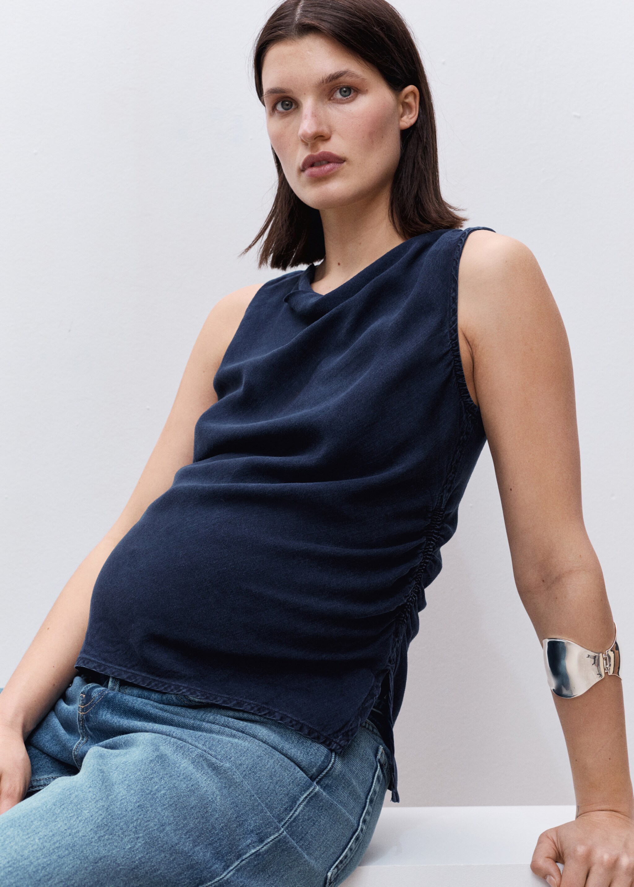Lyocell maternity top - Details of the article 2
