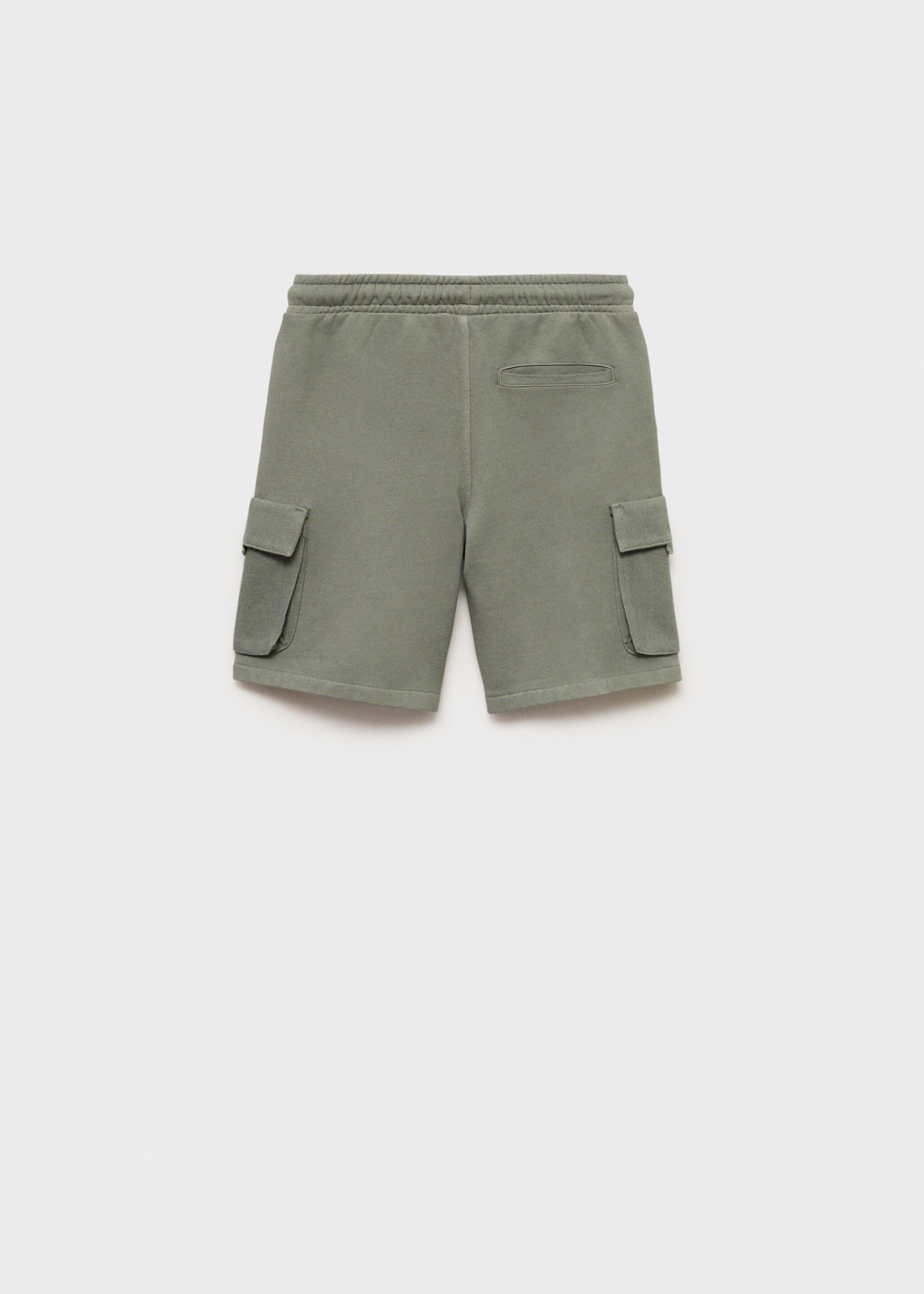 Cargo-Bermudashorts mit Kordelzug - Rückseite des Artikels