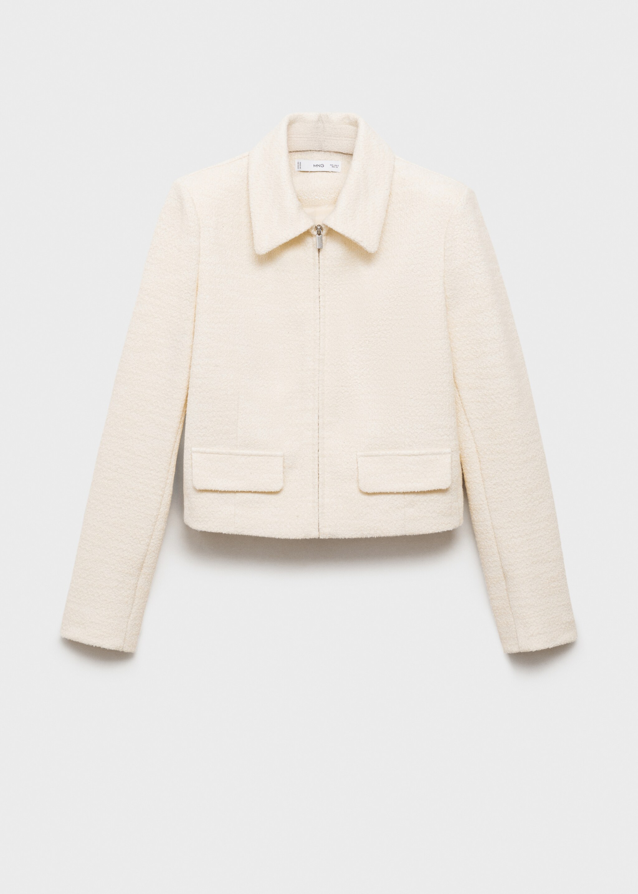 Chaqueta mezcla algodón solapas - Artículo sin modelo