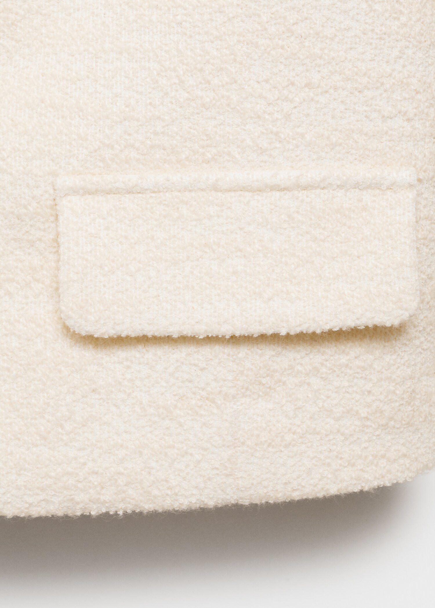 Jacke mit Reverskragen aus Baumwollgemisch - Detail des Artikels 0