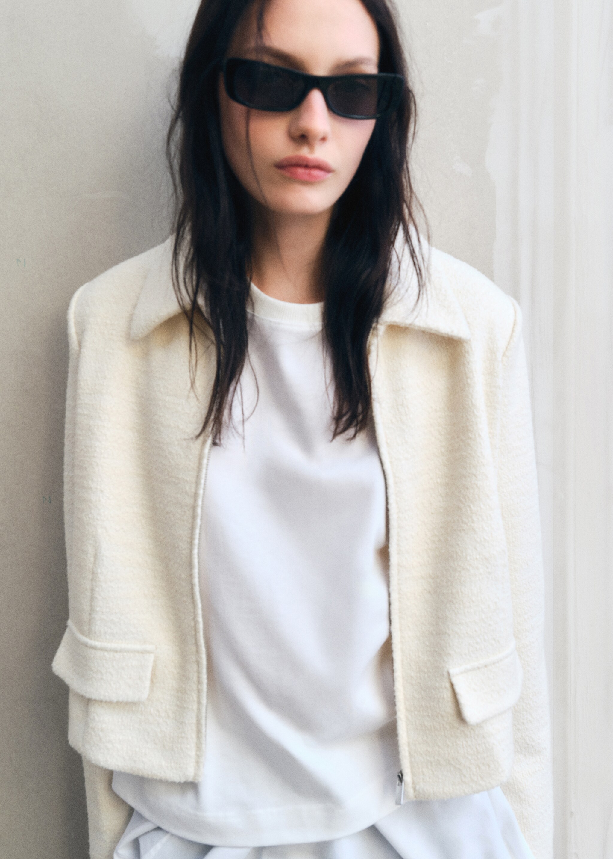 Chaqueta mezcla algodón solapas - Detalle del artículo 6