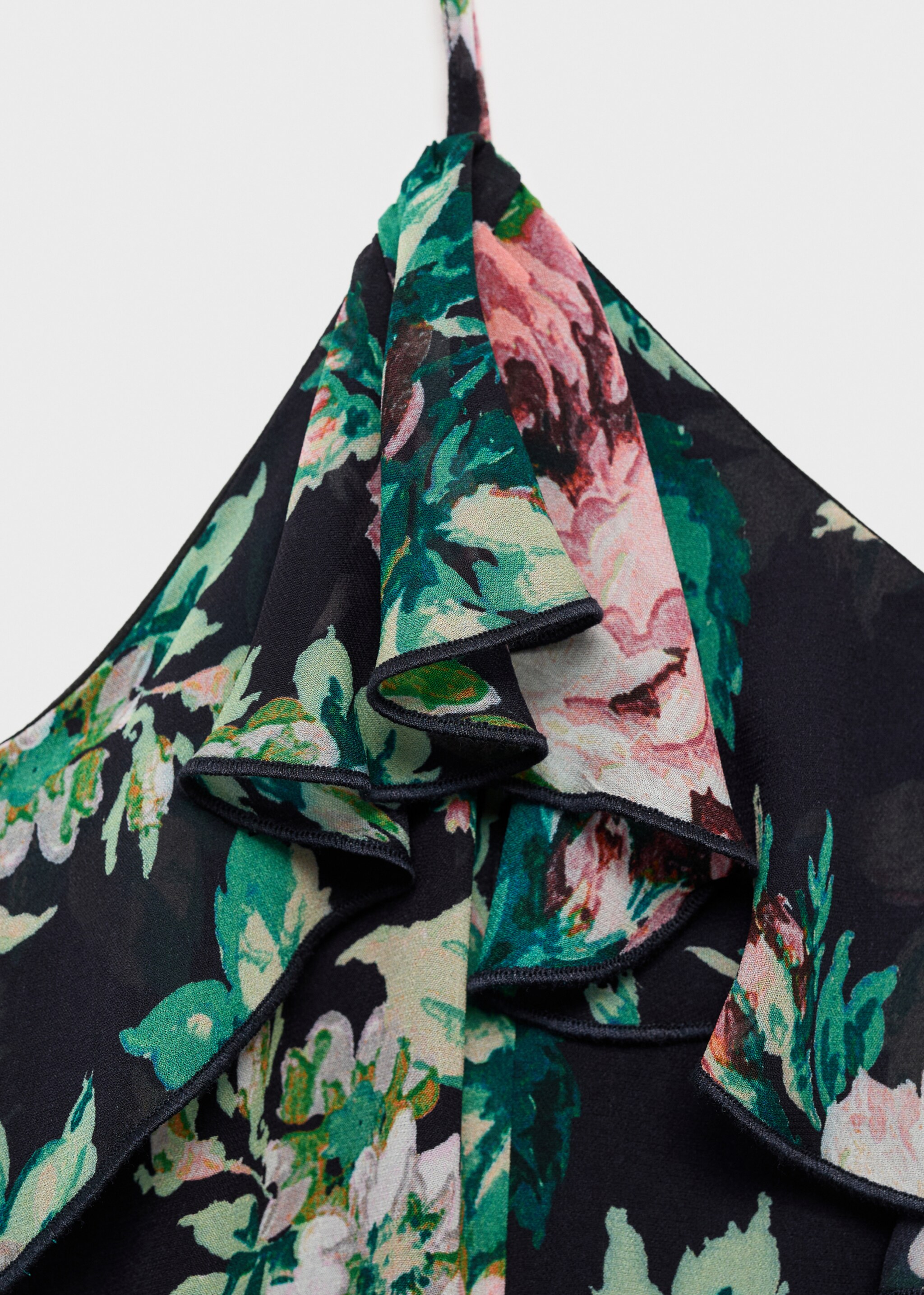 Florales Kleid mit Rüschen - Detail des Artikels 8