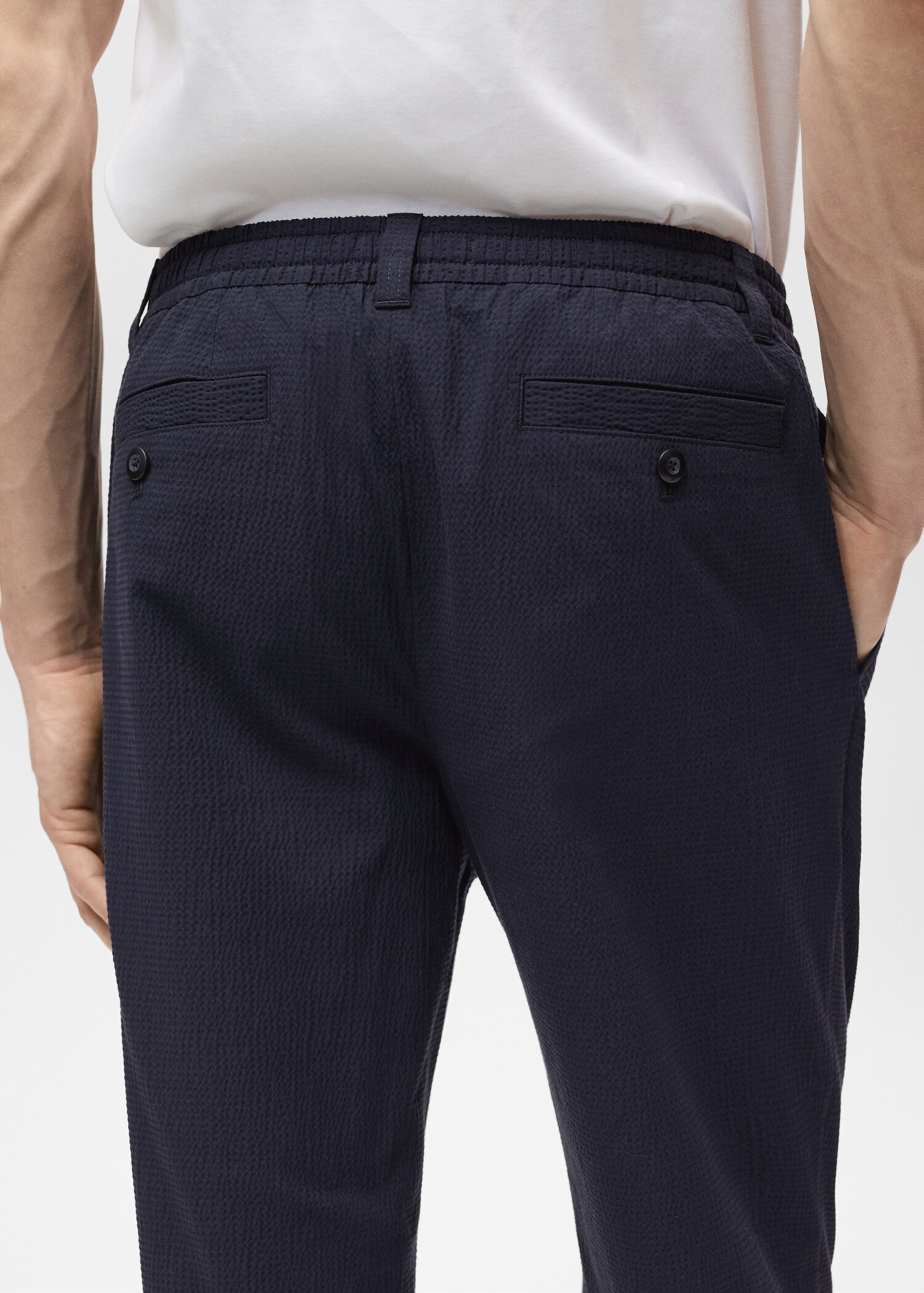 Pantalon coton seersucker - Détail de l'article 1