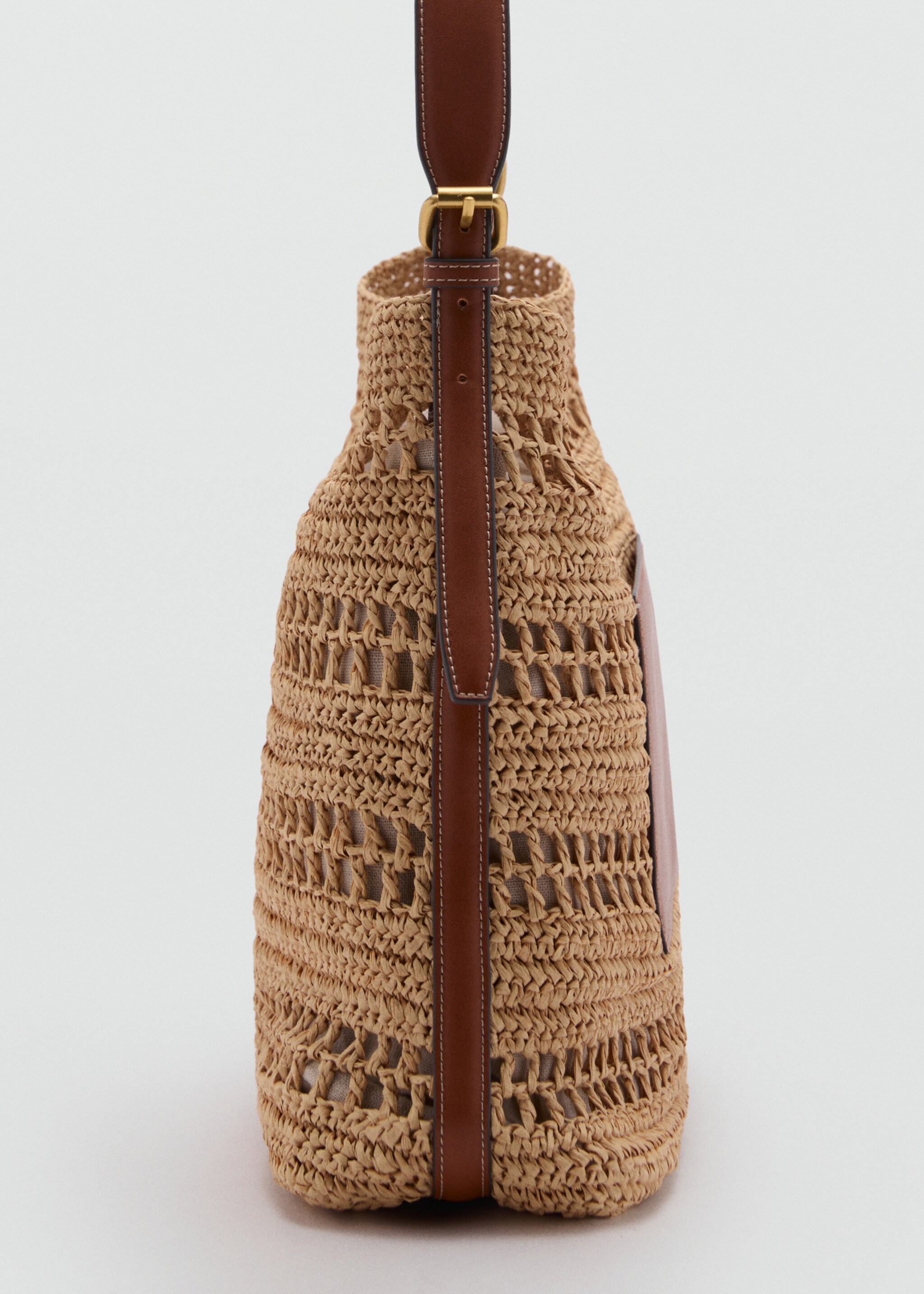 Natural fibre shoulder bag - Details of the article 1