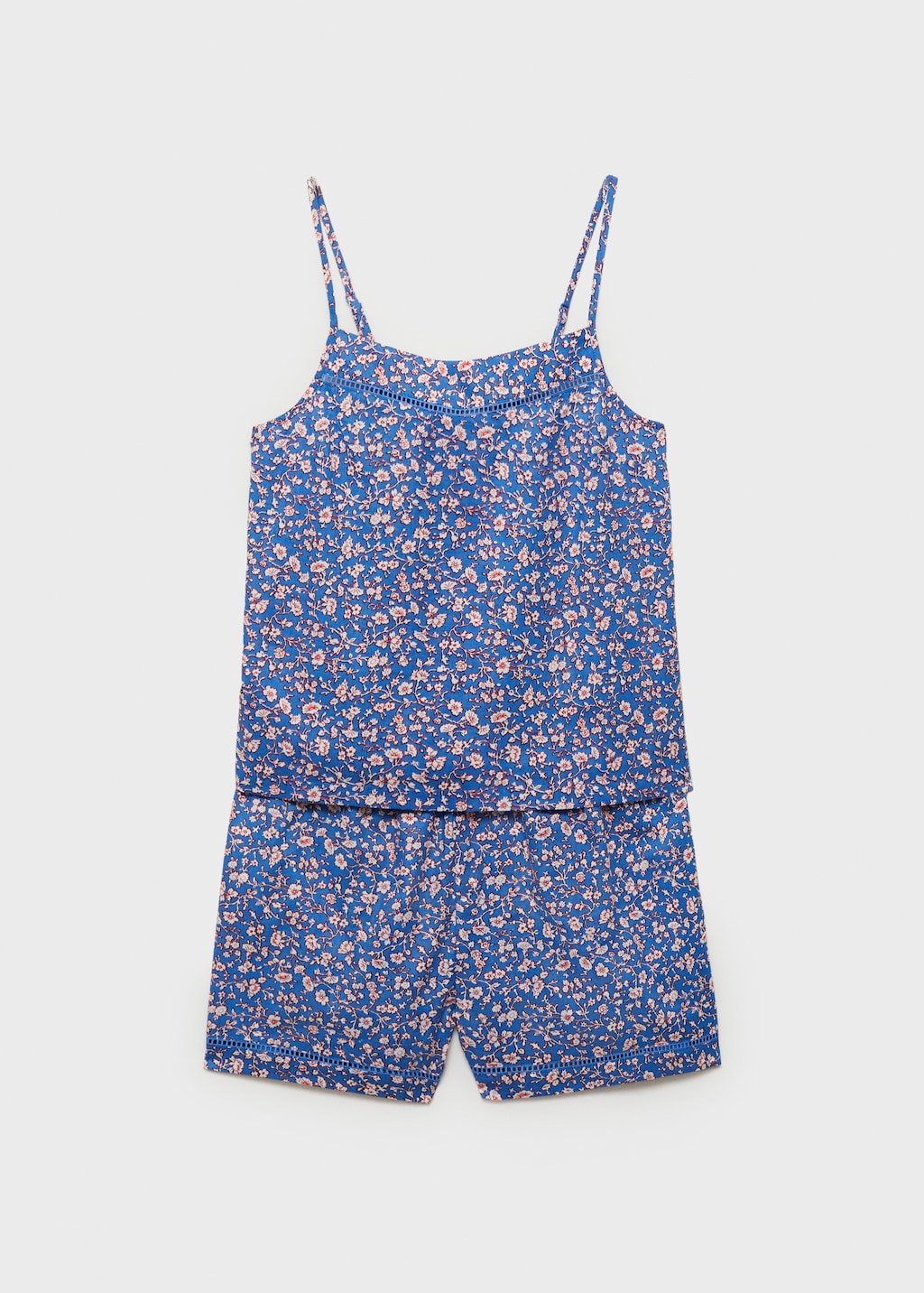 Floral-print pajamas