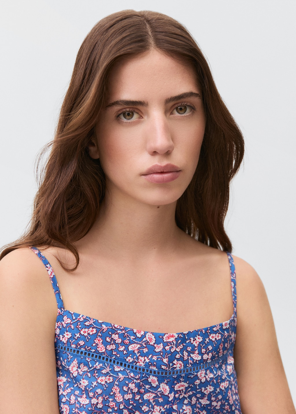 Floral-print pajamas