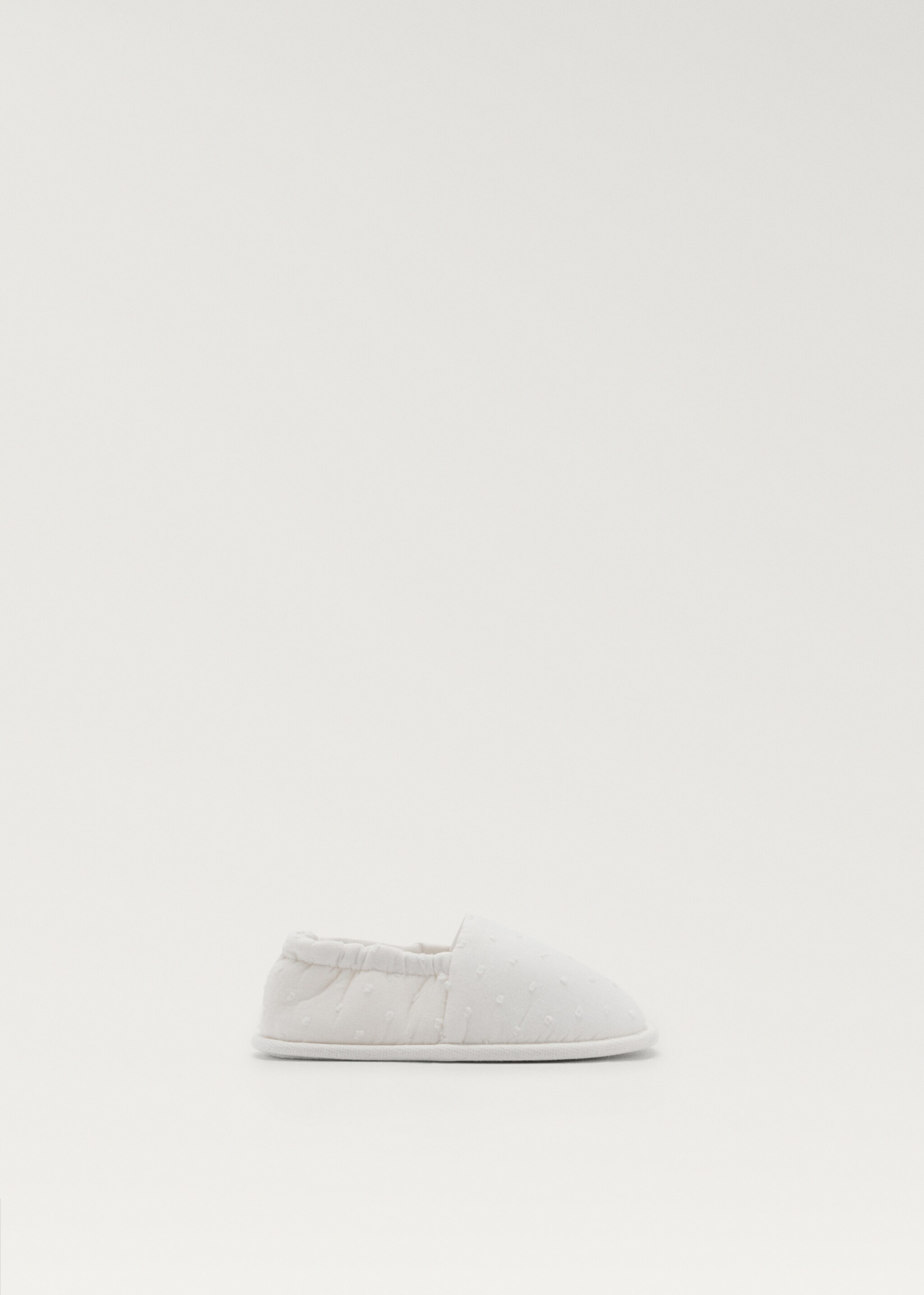 Poplin slippers - Article without model