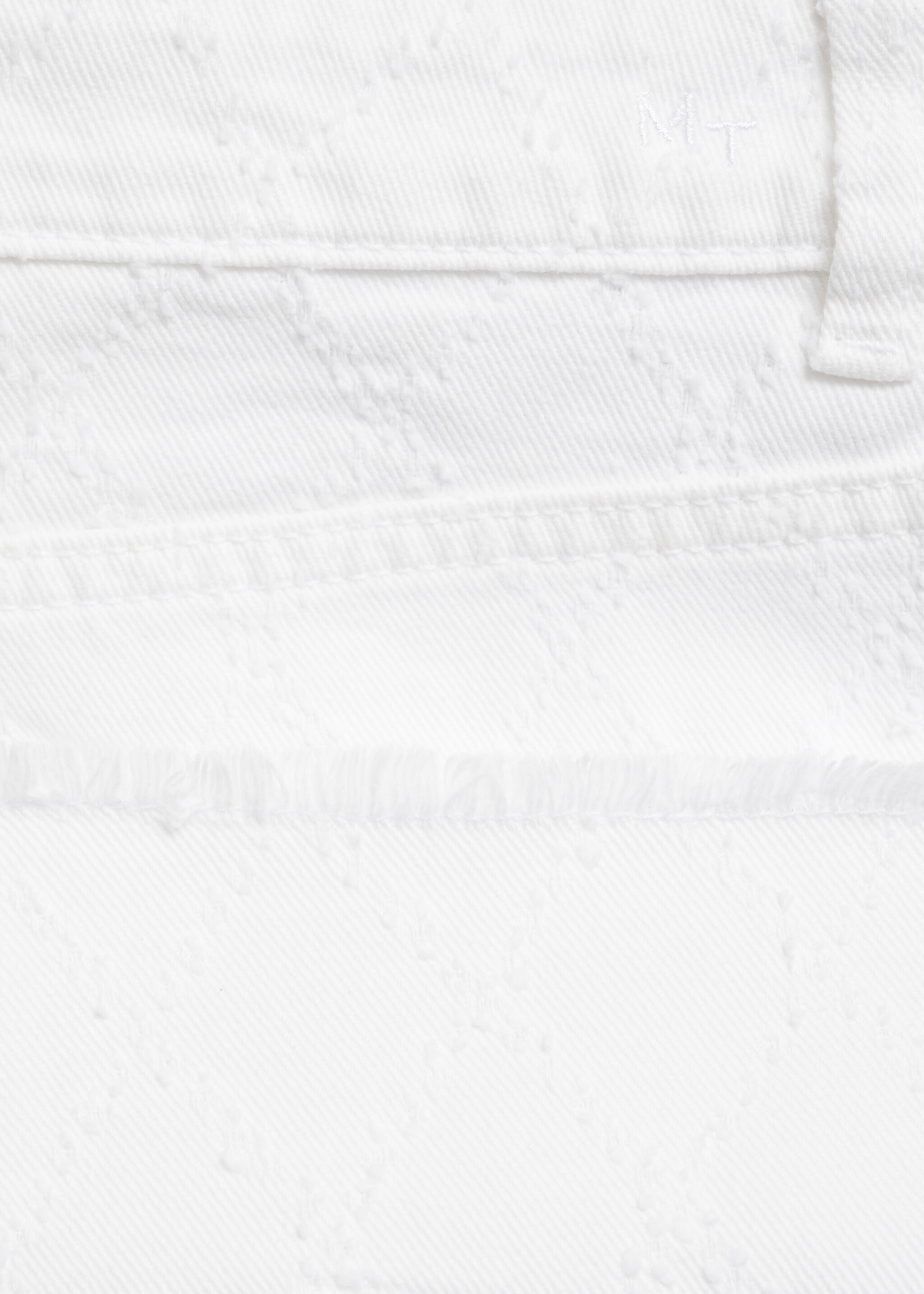 Bavlněné šortky s výšivkou - Detail zboží 0