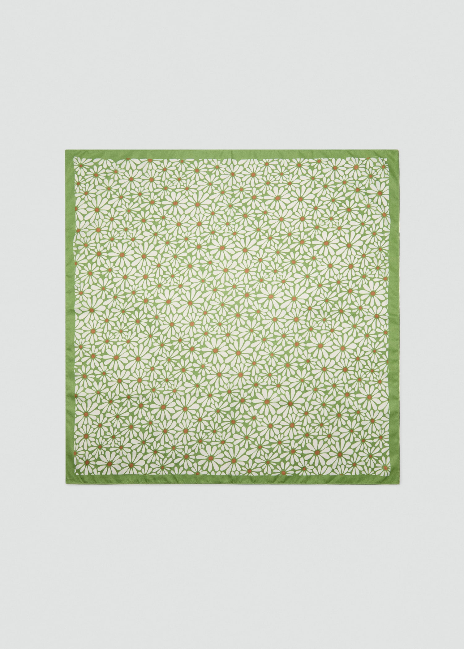 Pañuelo satinado flores mini - Artículo sin modelo