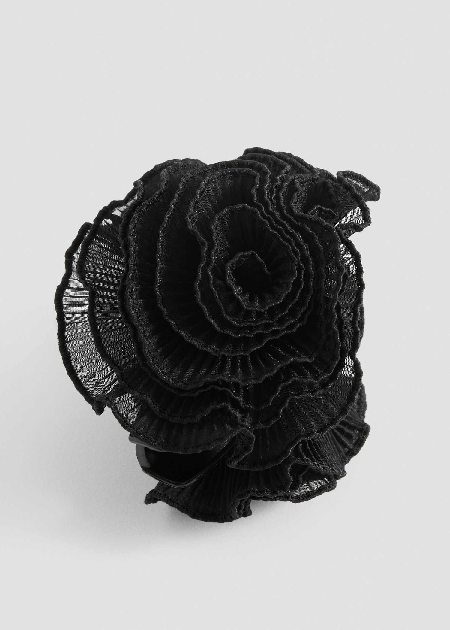 Pince à cheveux fleur texture - Détail de l'article 1