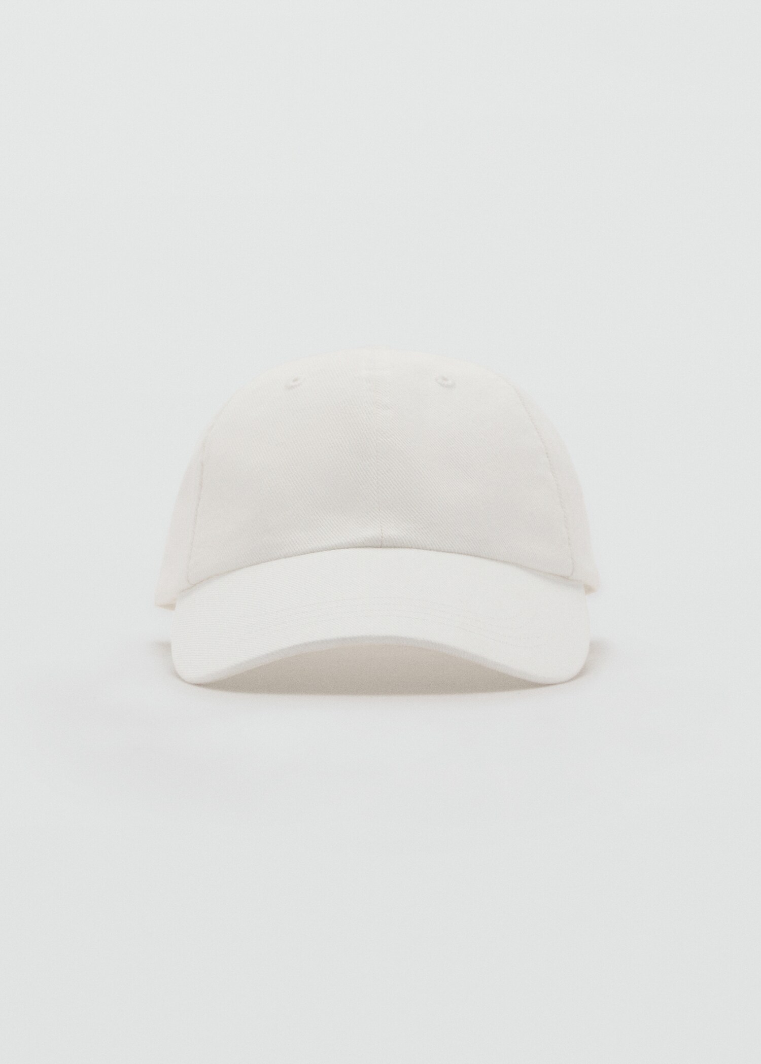 Cotton visor cap - Medium plane