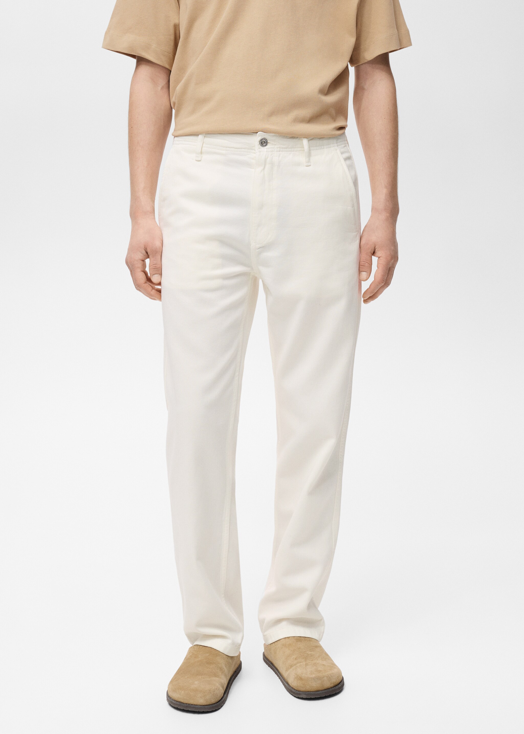 Jeans lyocell regular fit - Mittlere Ansicht