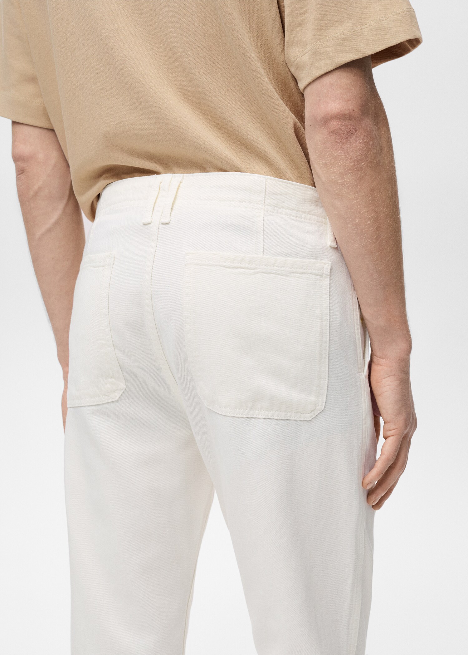 Lyocell regular-fit jeans - Details of the article 2