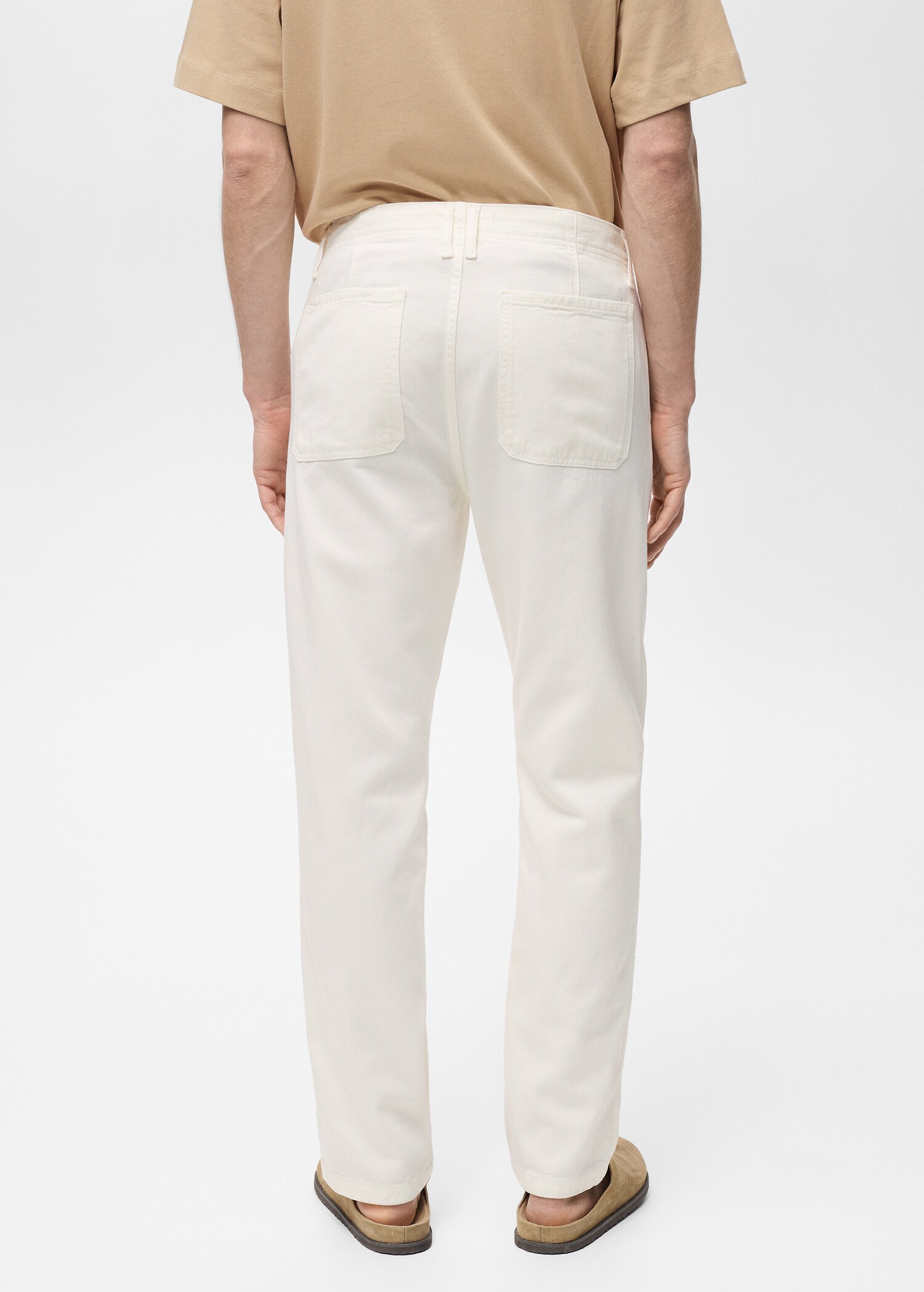 Lyocell regular-fit jeans - Reverse of the article
