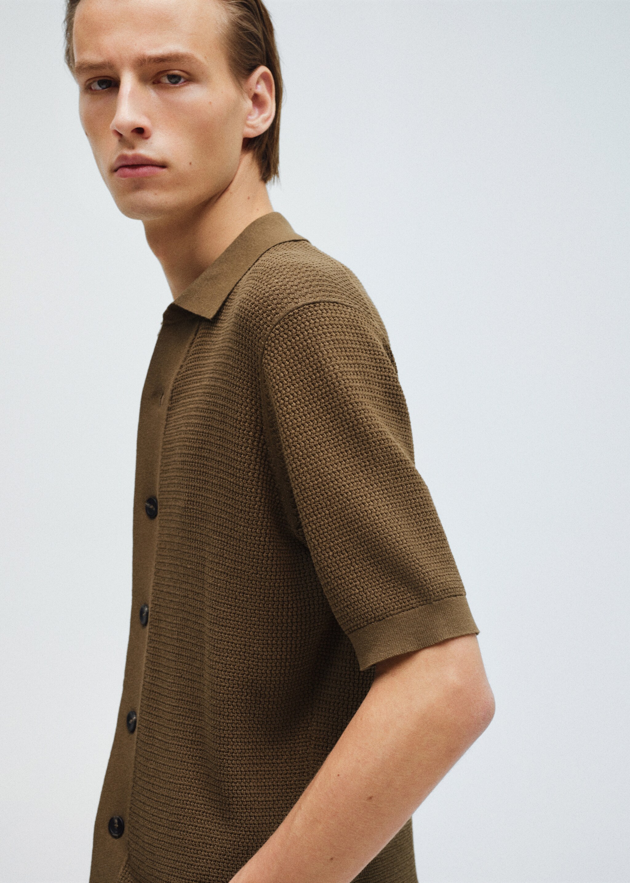 Camisa punto estructura - Detalle del artículo 3