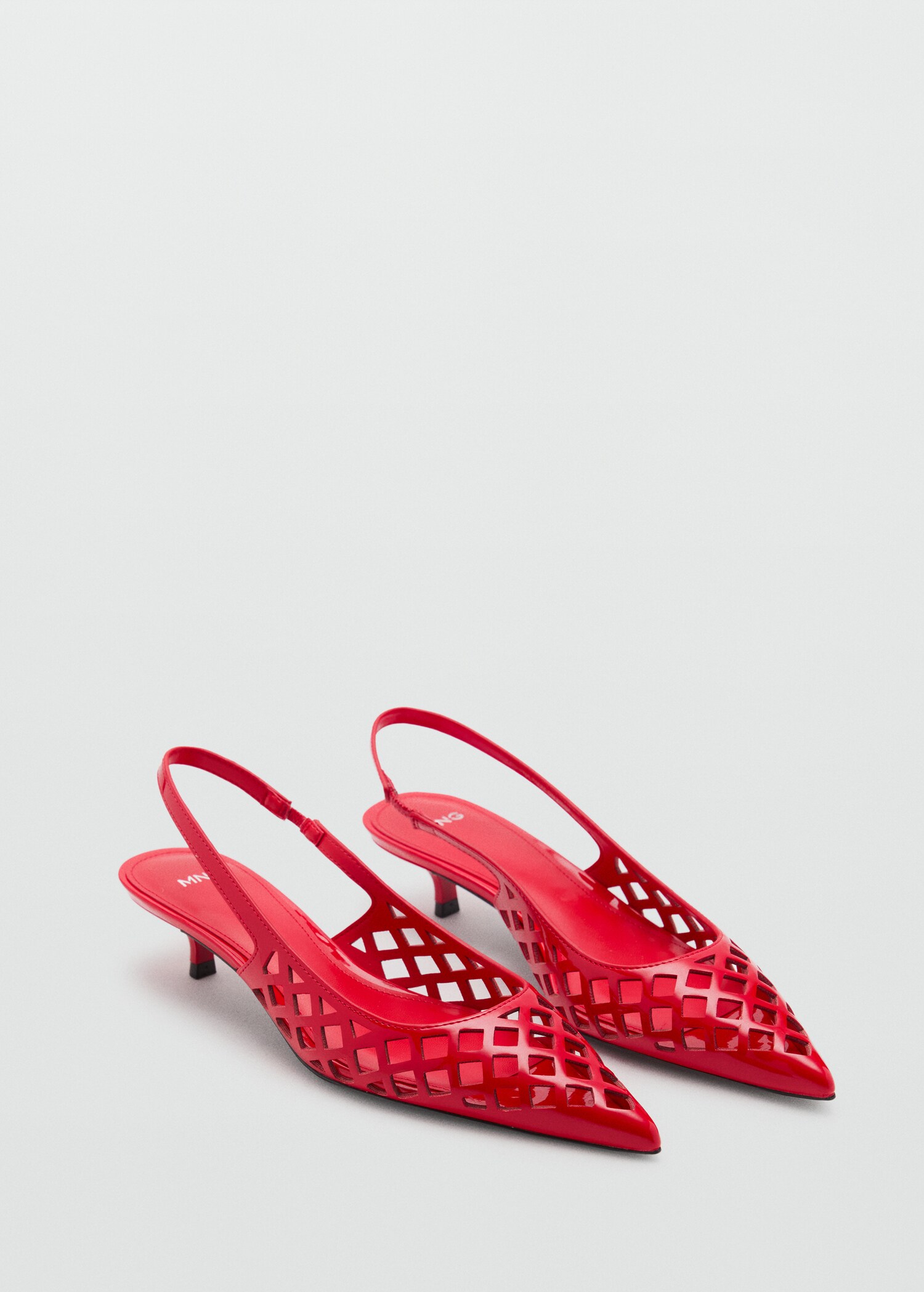 Die-cut kitten shoes - Medium plane
