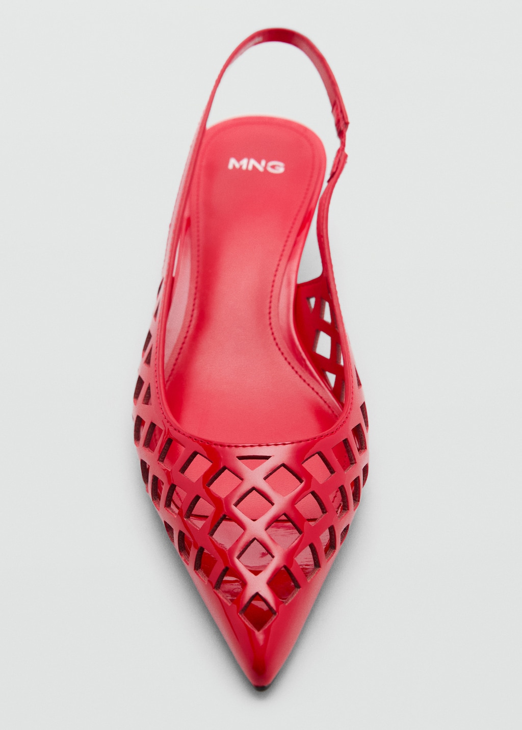 Mango Die-cut kitten shoes