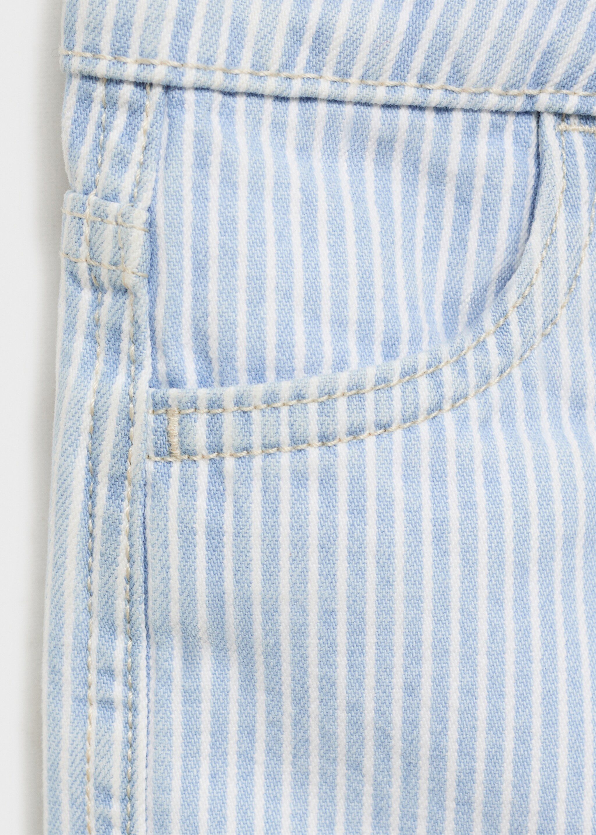 Shorts denim rayas - Detalle del artículo 0