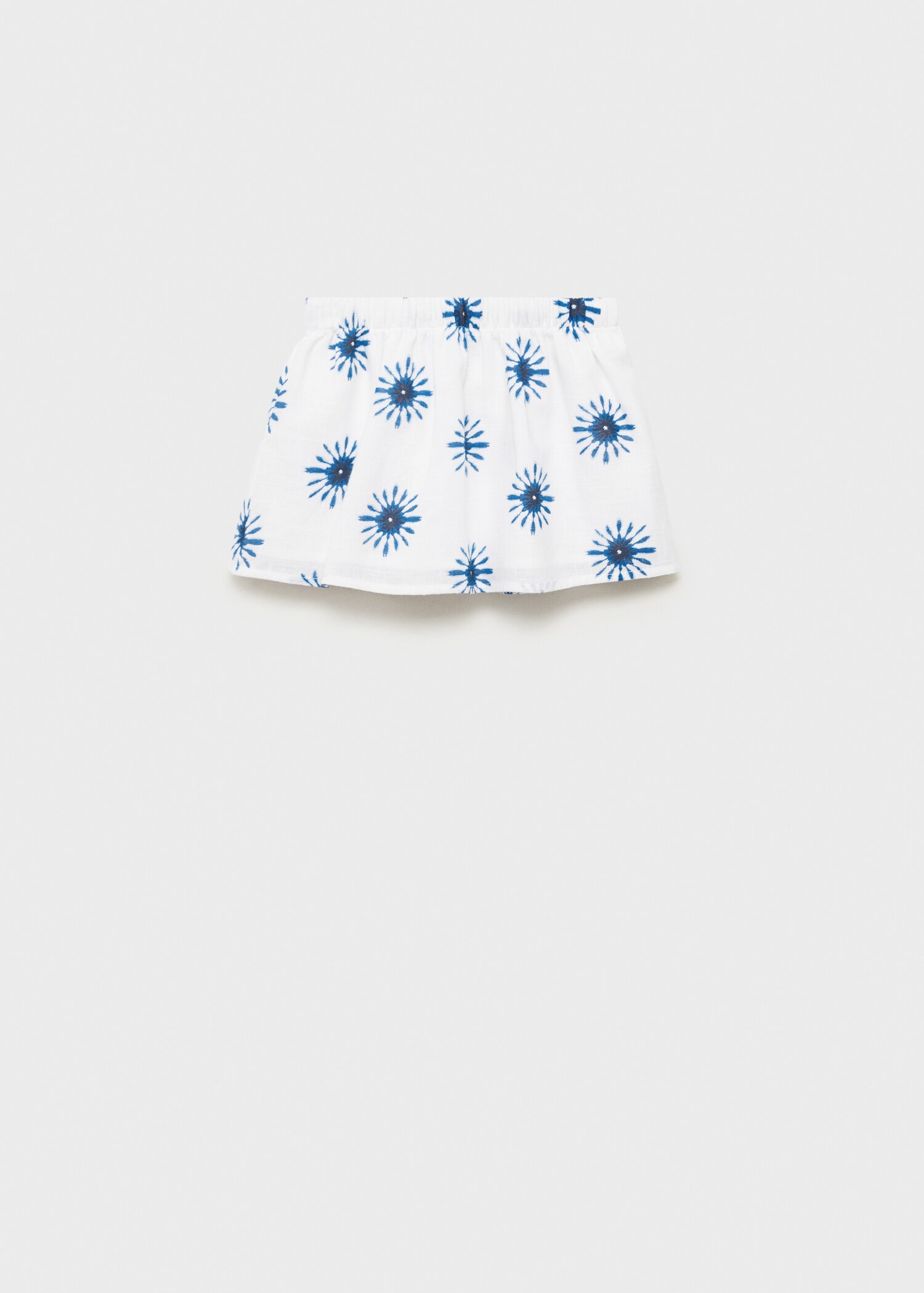 Printed skirt - Reverse of the article