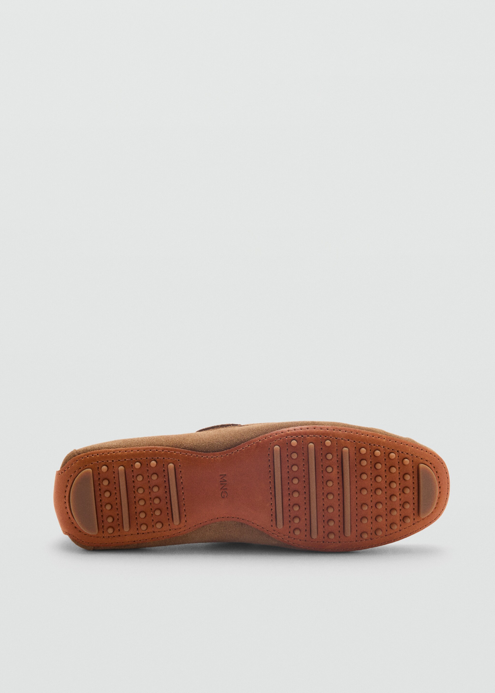 Suede boat shoes with laces - Details of the article 3